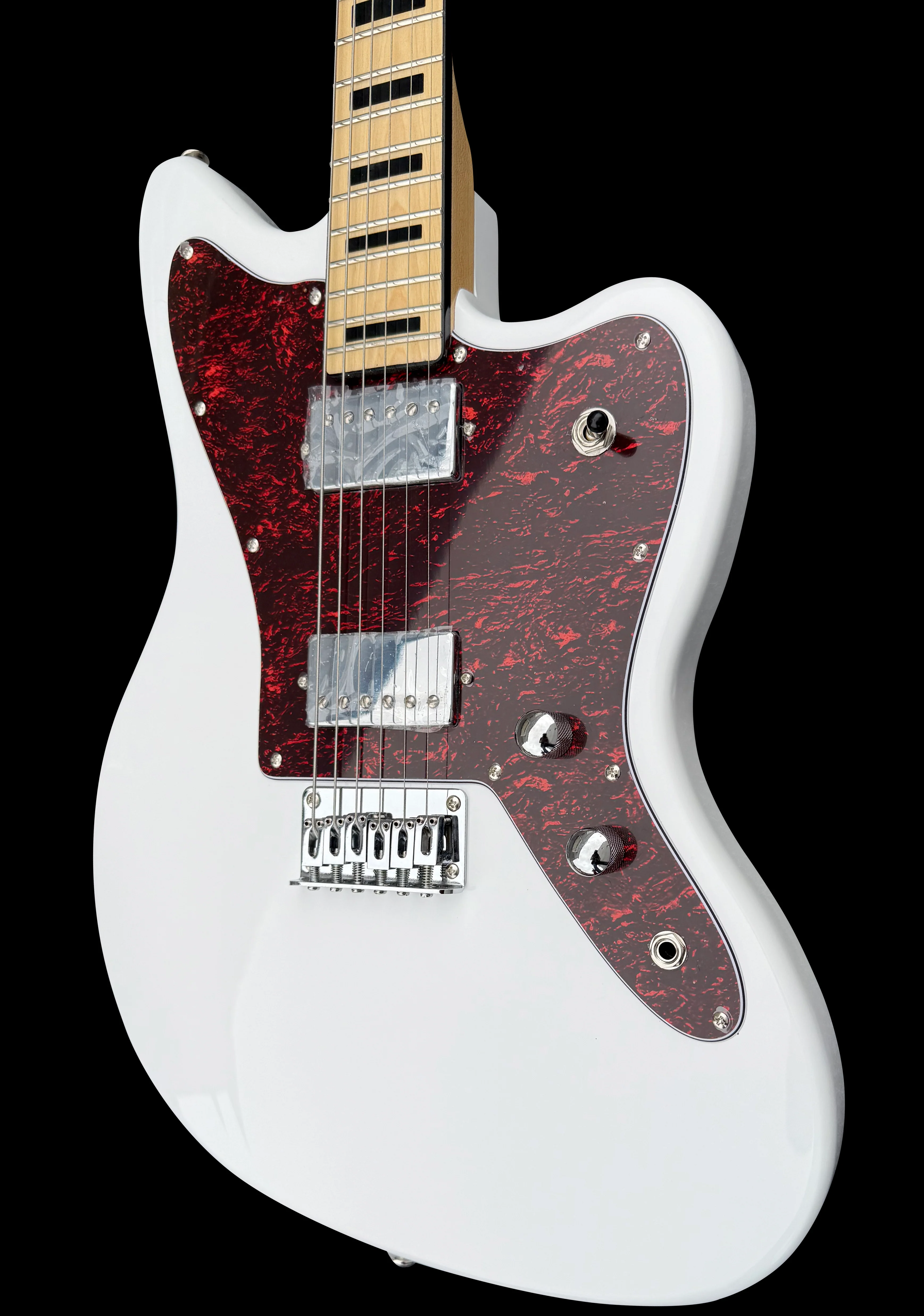 New Firefly FFJA VI 24 Frets Baritone Electric Guitar (White Color ) - Image 10