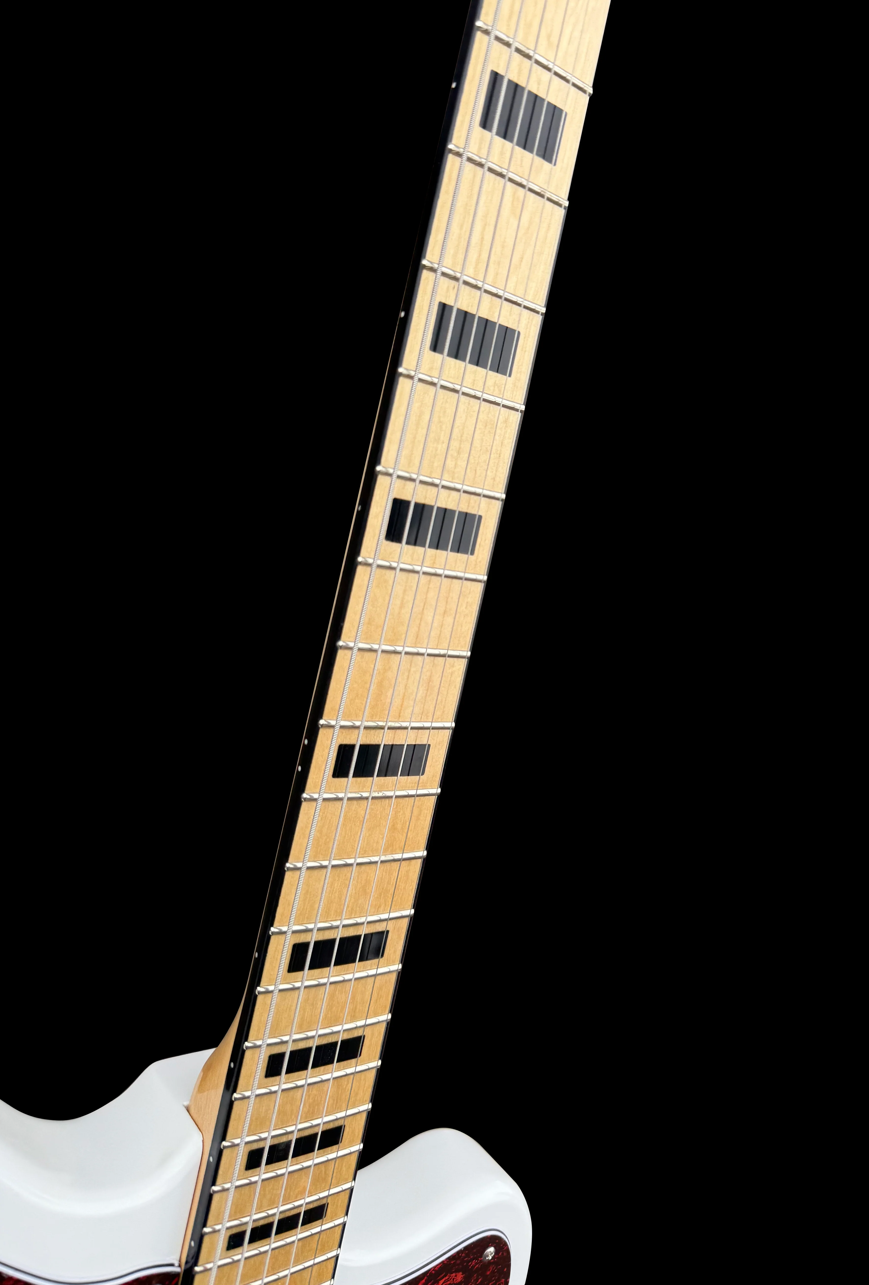 New Firefly FFJA VI 24 Frets Baritone Electric Guitar (White Color ) - Image 4