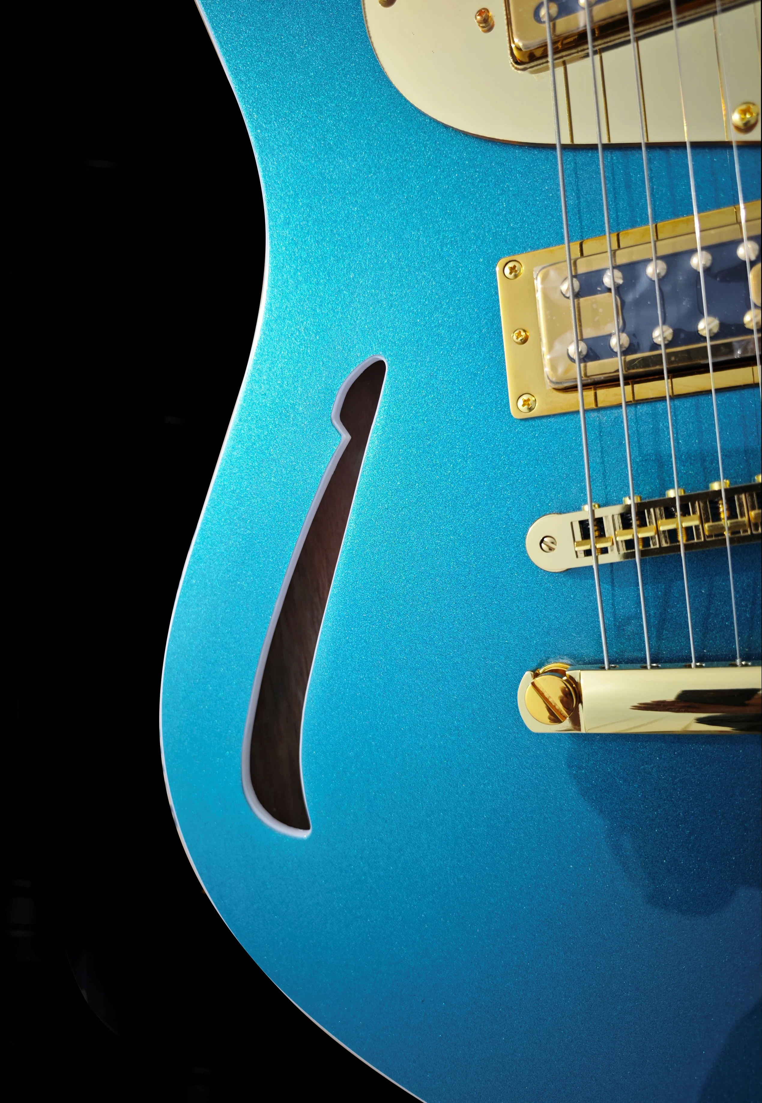Firefly FFJA Electric Guitar (Metallic Blue Color ) - Image 3