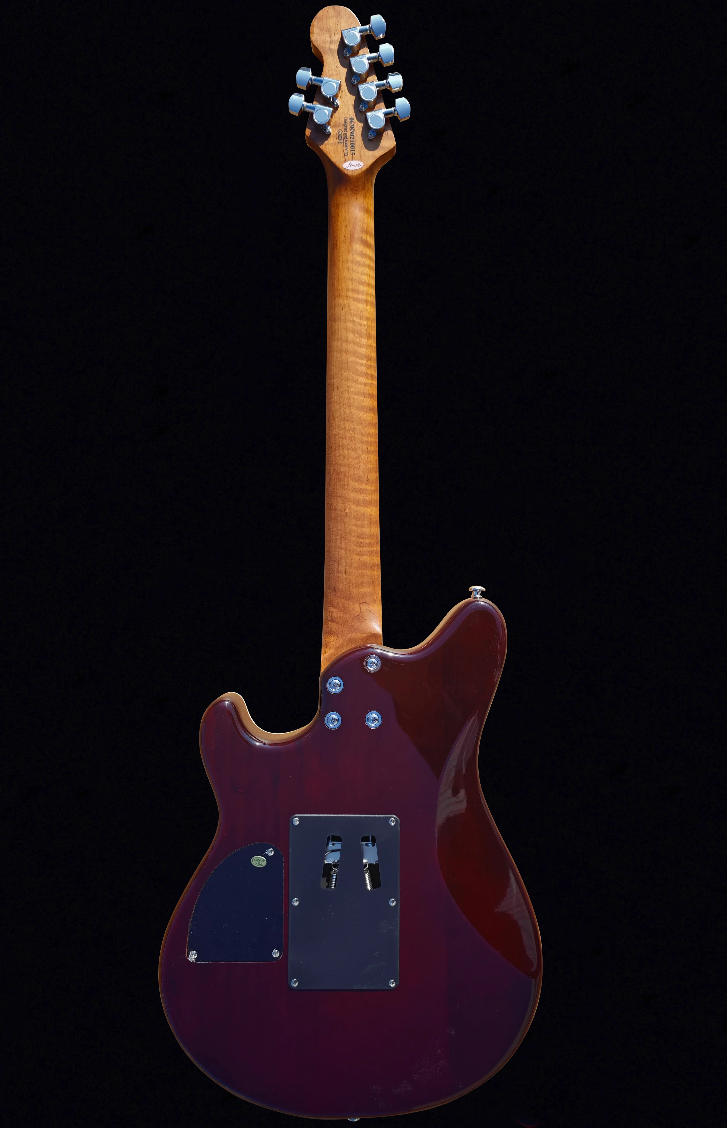 Firefly FFMN Electric guitar With Flamed Maple Top Floyd Rose Tremolo (Brown Color) - Image 3