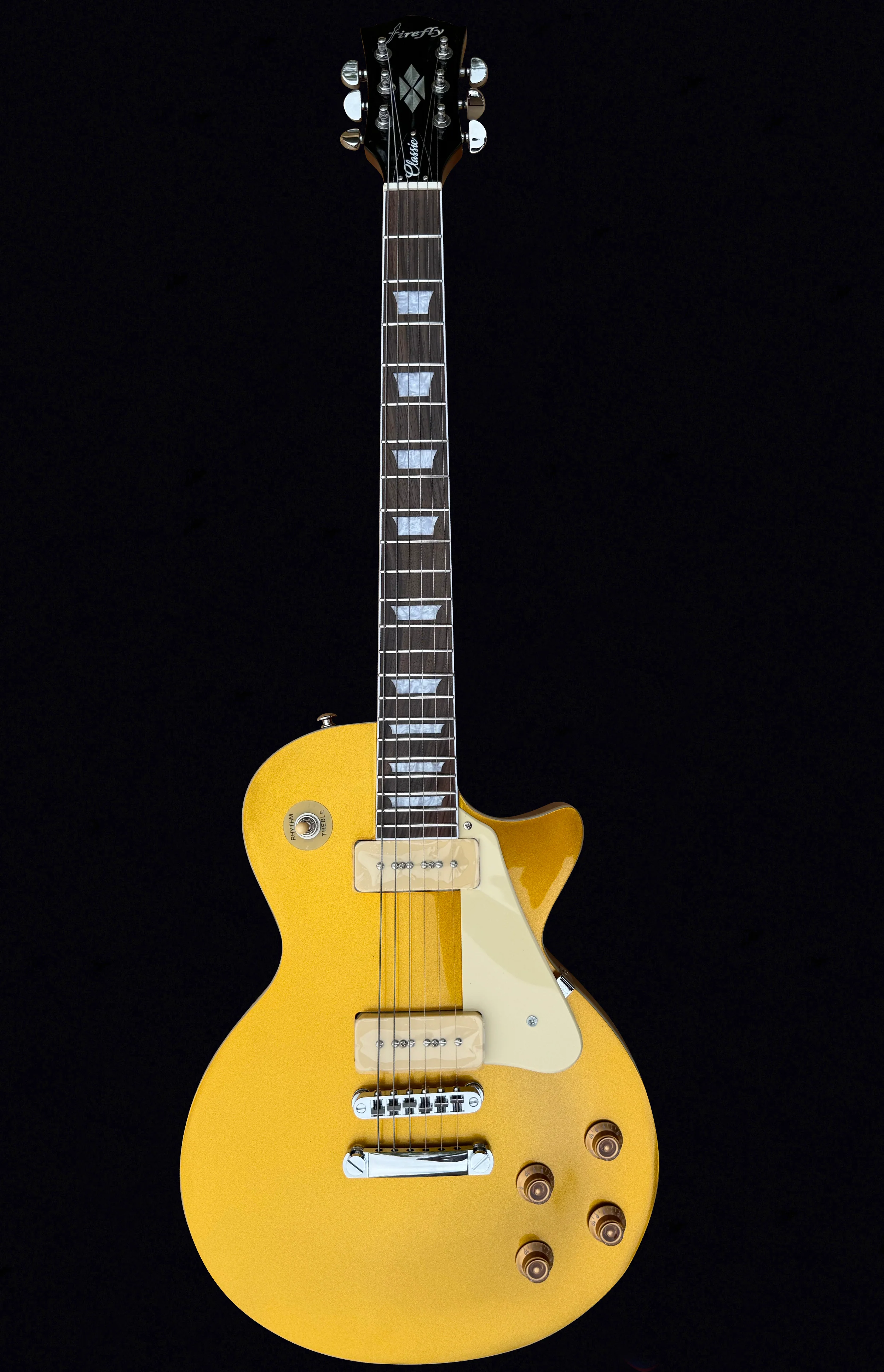 Firefly FFSP P90 ELECTRIC GUITARS (Gold Color) - Image 7