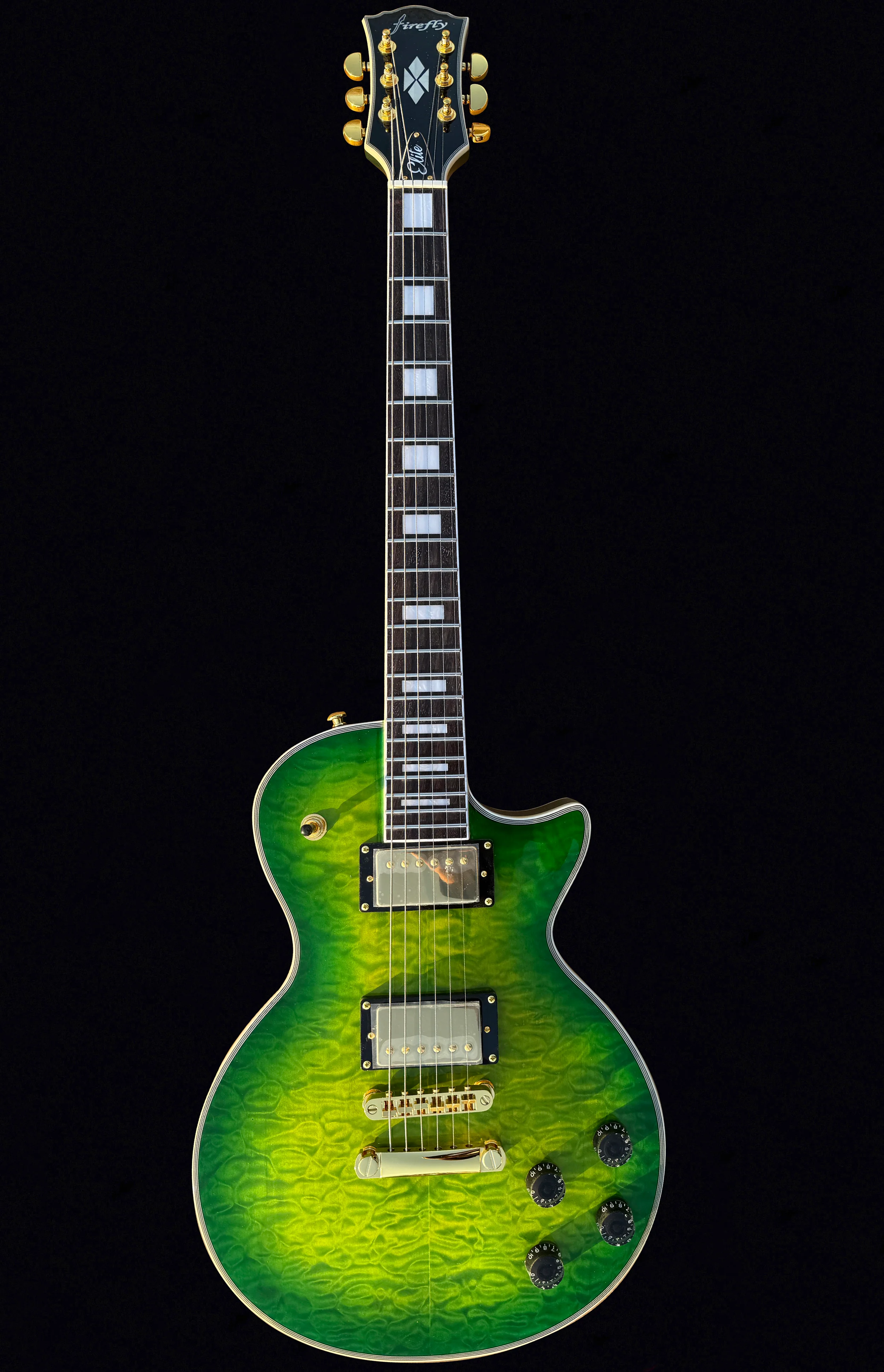 Firefly FFSP ELECTRIC GUITARS  (Green Burst Color) - Image 2
