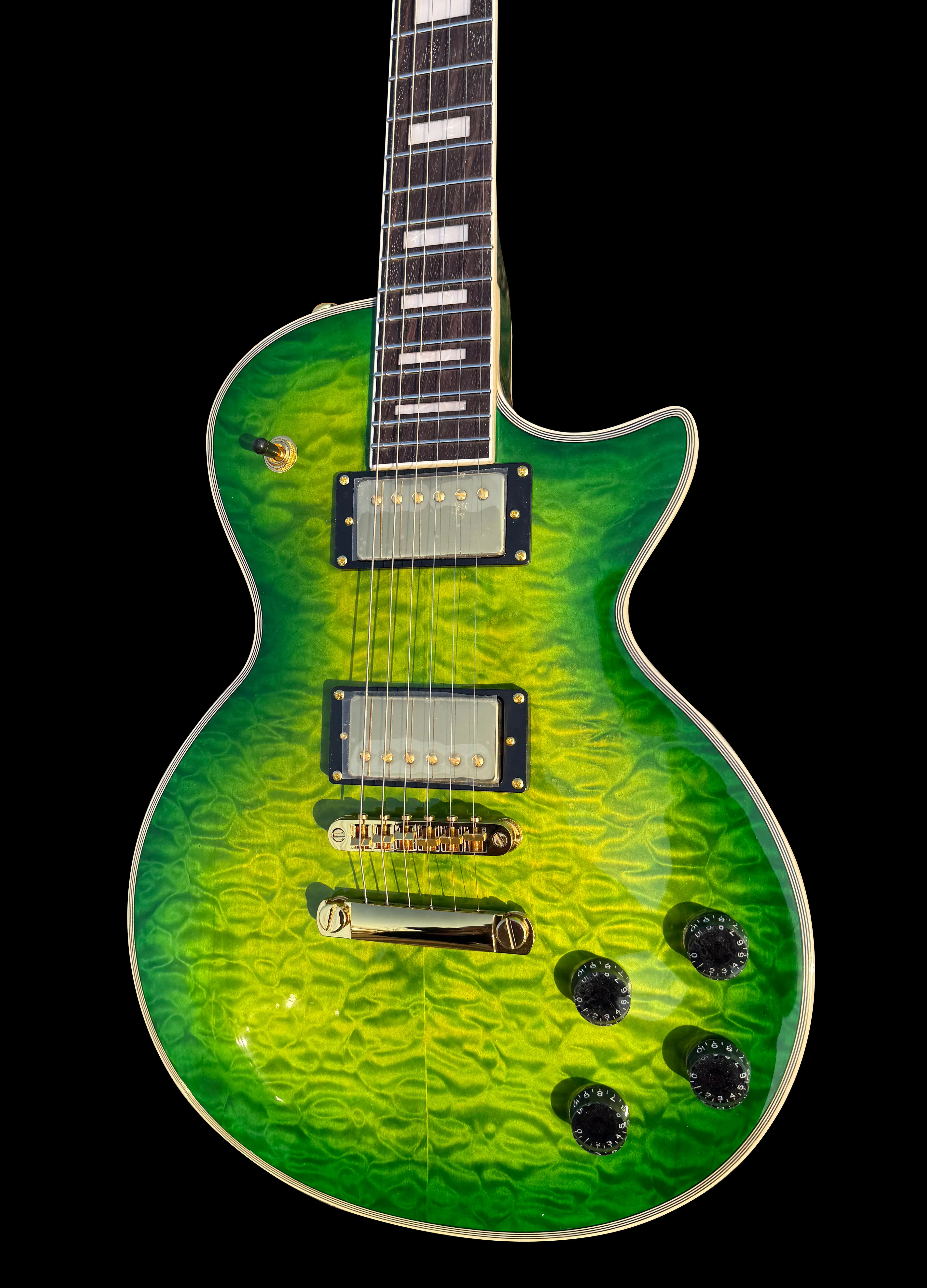 Firefly FFSP ELECTRIC GUITARS  (Green Burst Color) - Image 4