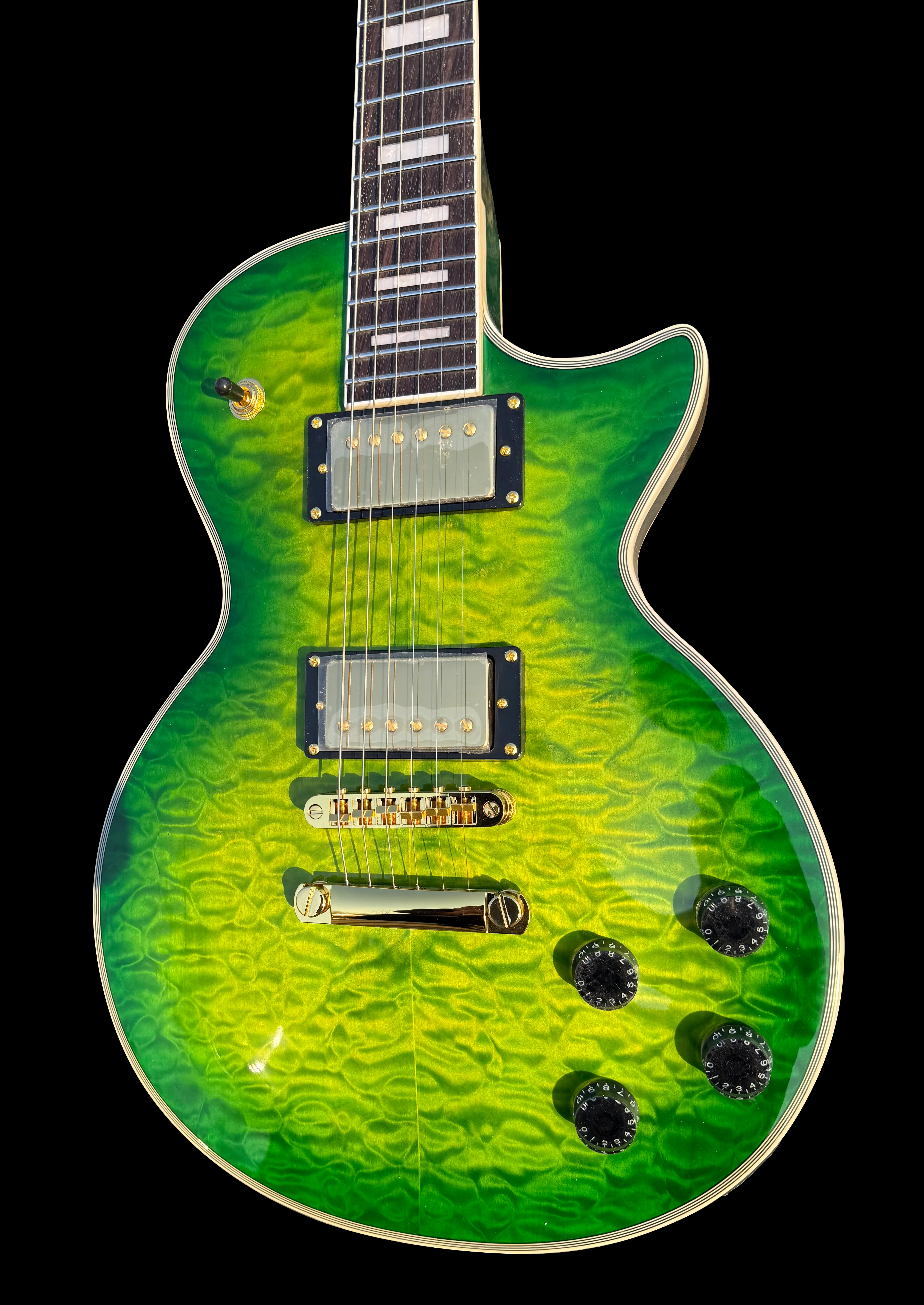 Firefly FFSP ELECTRIC GUITARS  (Green Burst Color) - Image 7