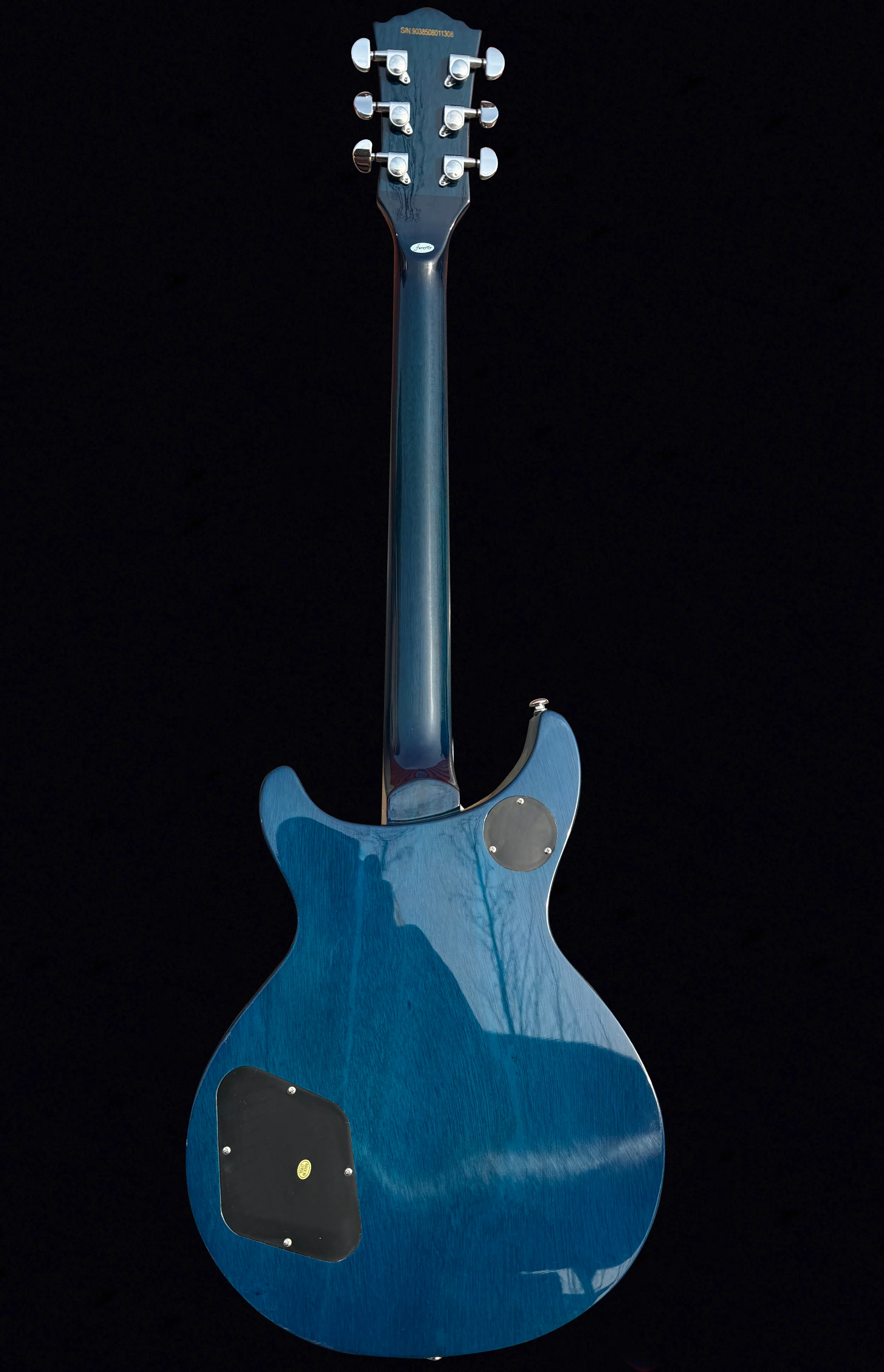 Firefly FFTC Transparent Blue Color Solid Body Electric Guitar(Transparent Blue) - Image 5