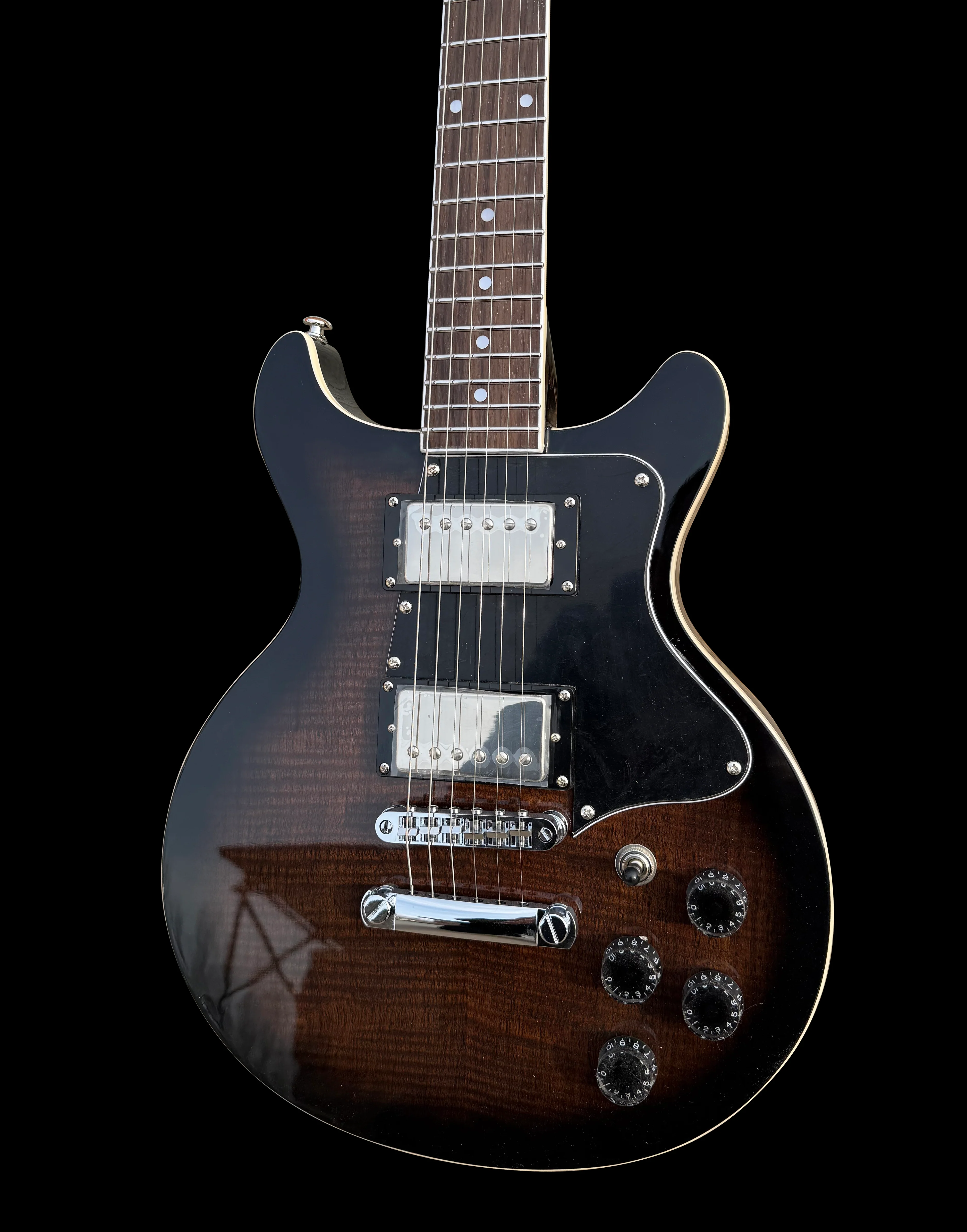 Firefly FFTC Transparent Brown Color Solid Body Electric Guitar(Transparent Brown) - Image 3