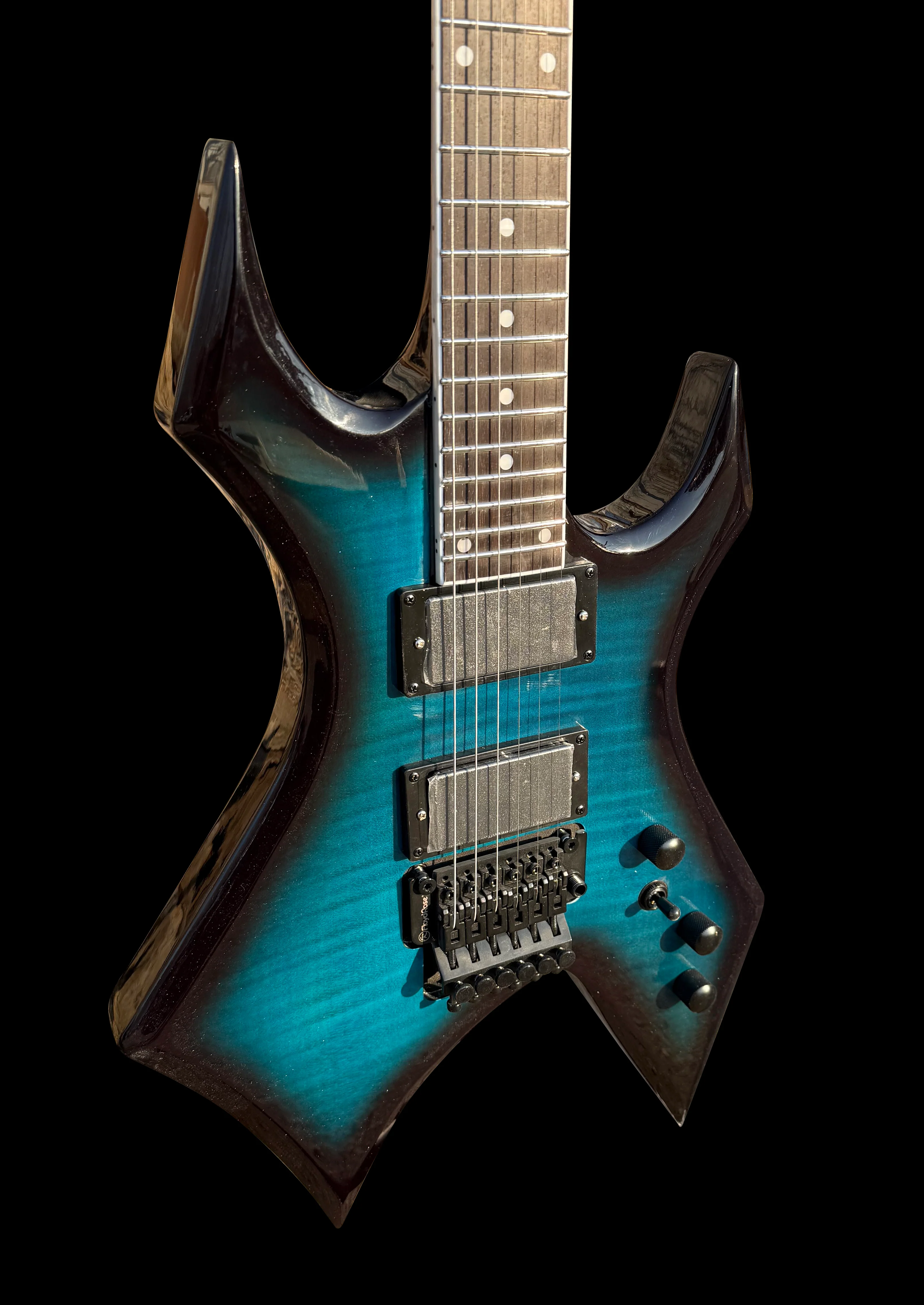 NEW Firefly FFBC Electric Guitar (Transparent Blue Color) - Image 3