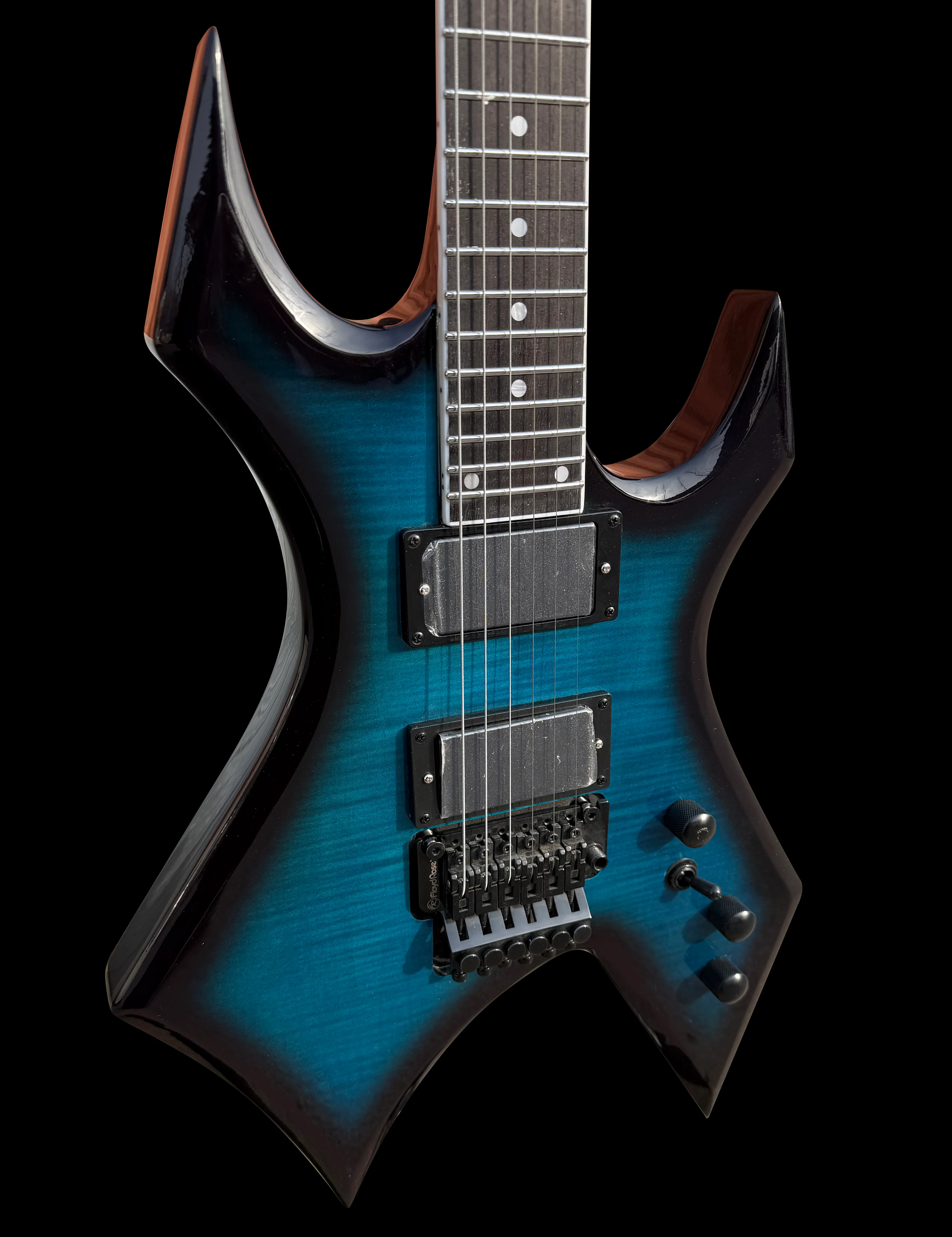NEW Firefly FFBC Electric Guitar (Transparent Blue Color) - Image 4