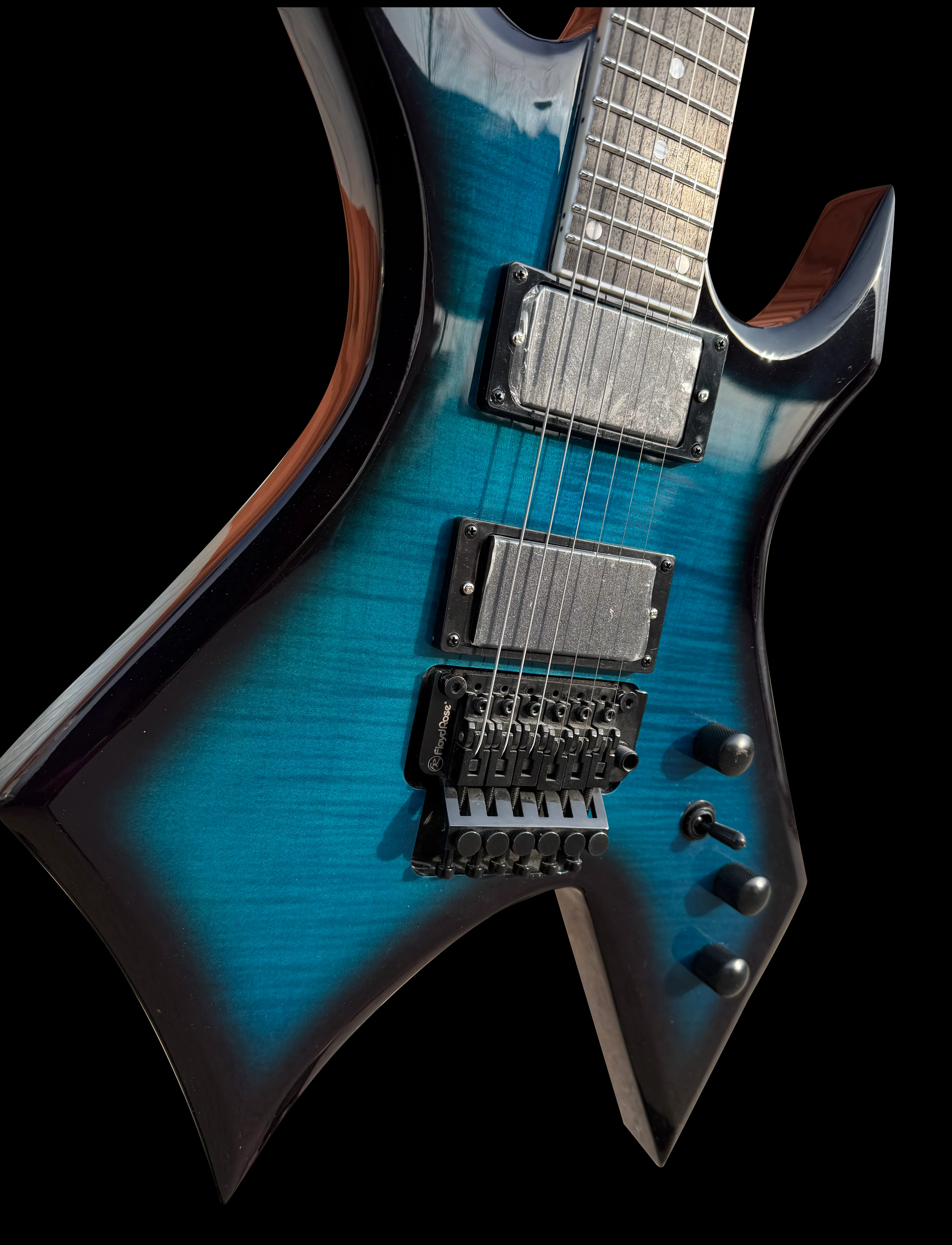 NEW Firefly FFBC Electric Guitar (Transparent Blue Color) - Image 5