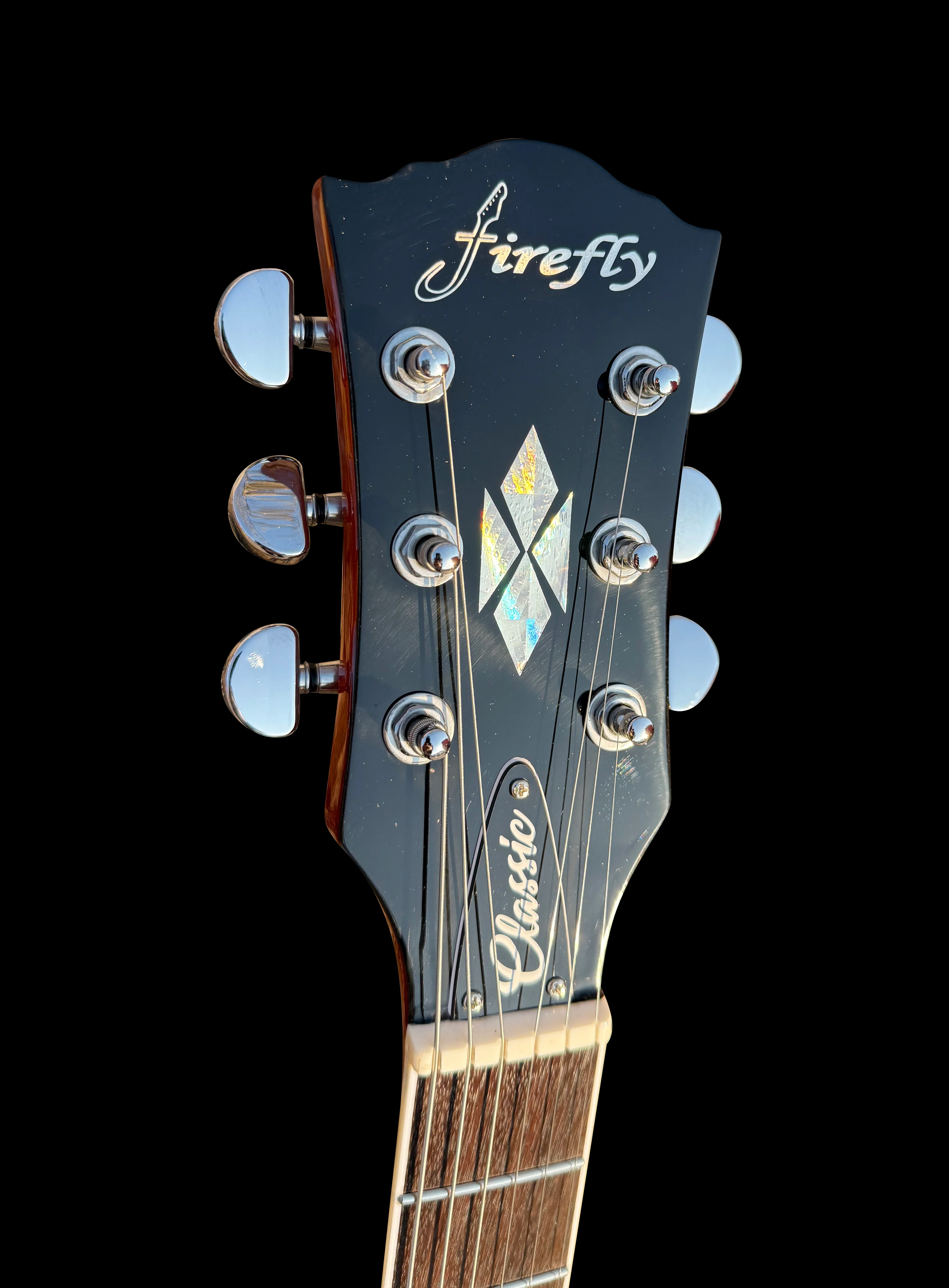 NEW Firefly FFFD  Electric Guitar (Cherry Sunburst  Color) - Image 3
