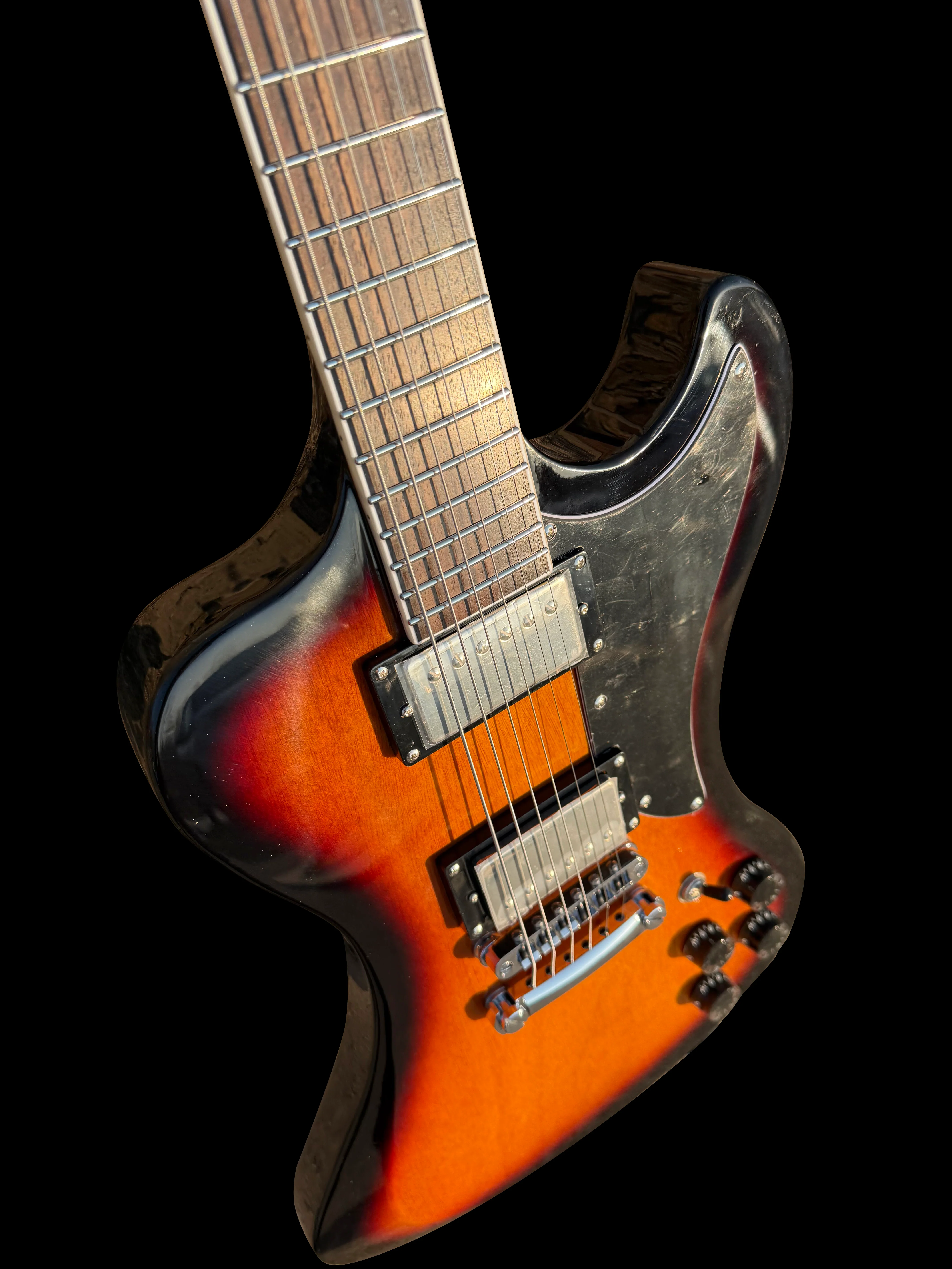NEW Firefly FFFD Barritone Electric Guitar (Sunburst  Color) - Image 4