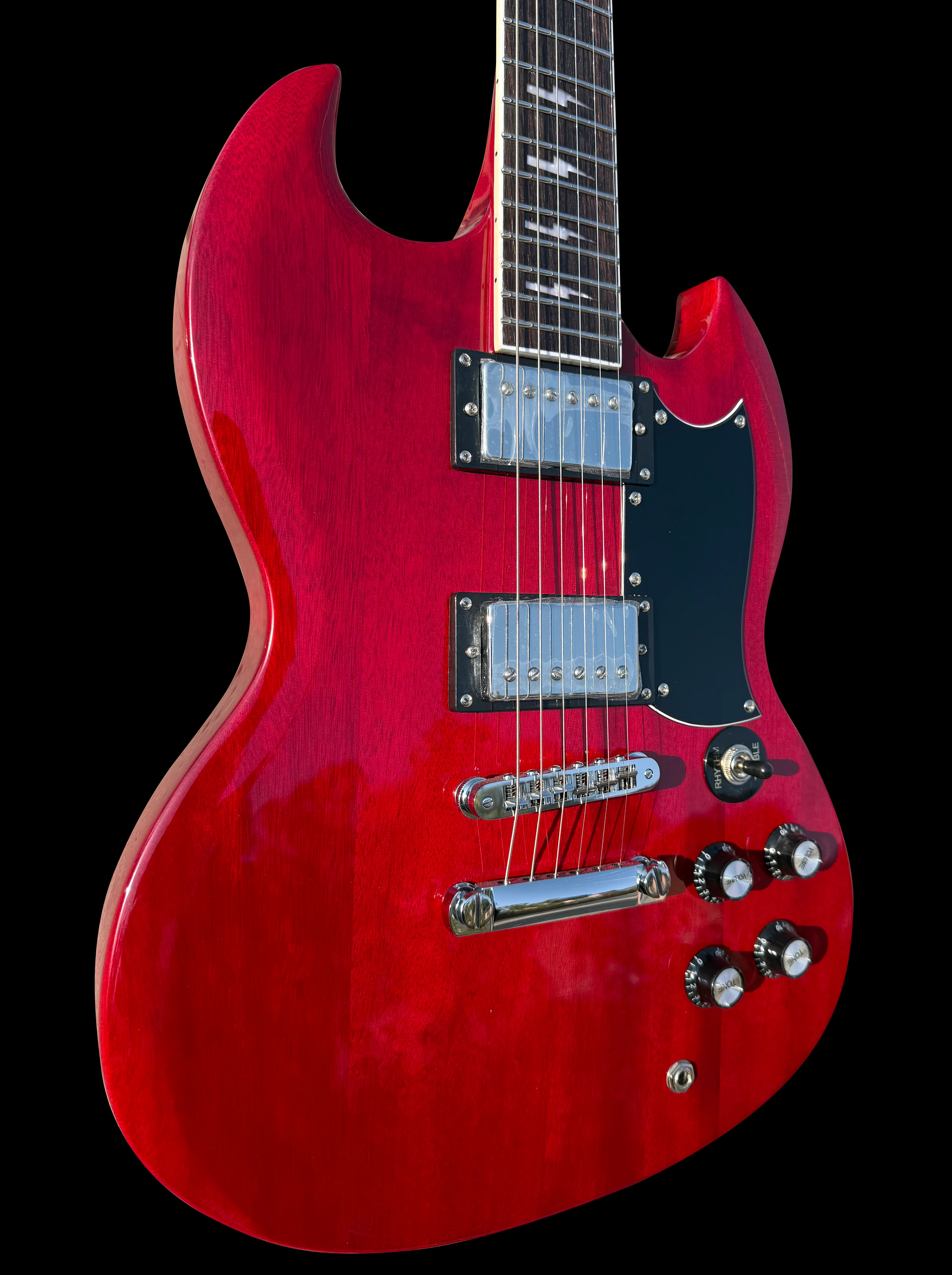 New Firefly FFLGS ELECTRIC GUITARS(Transparent Red Color) - Image 3