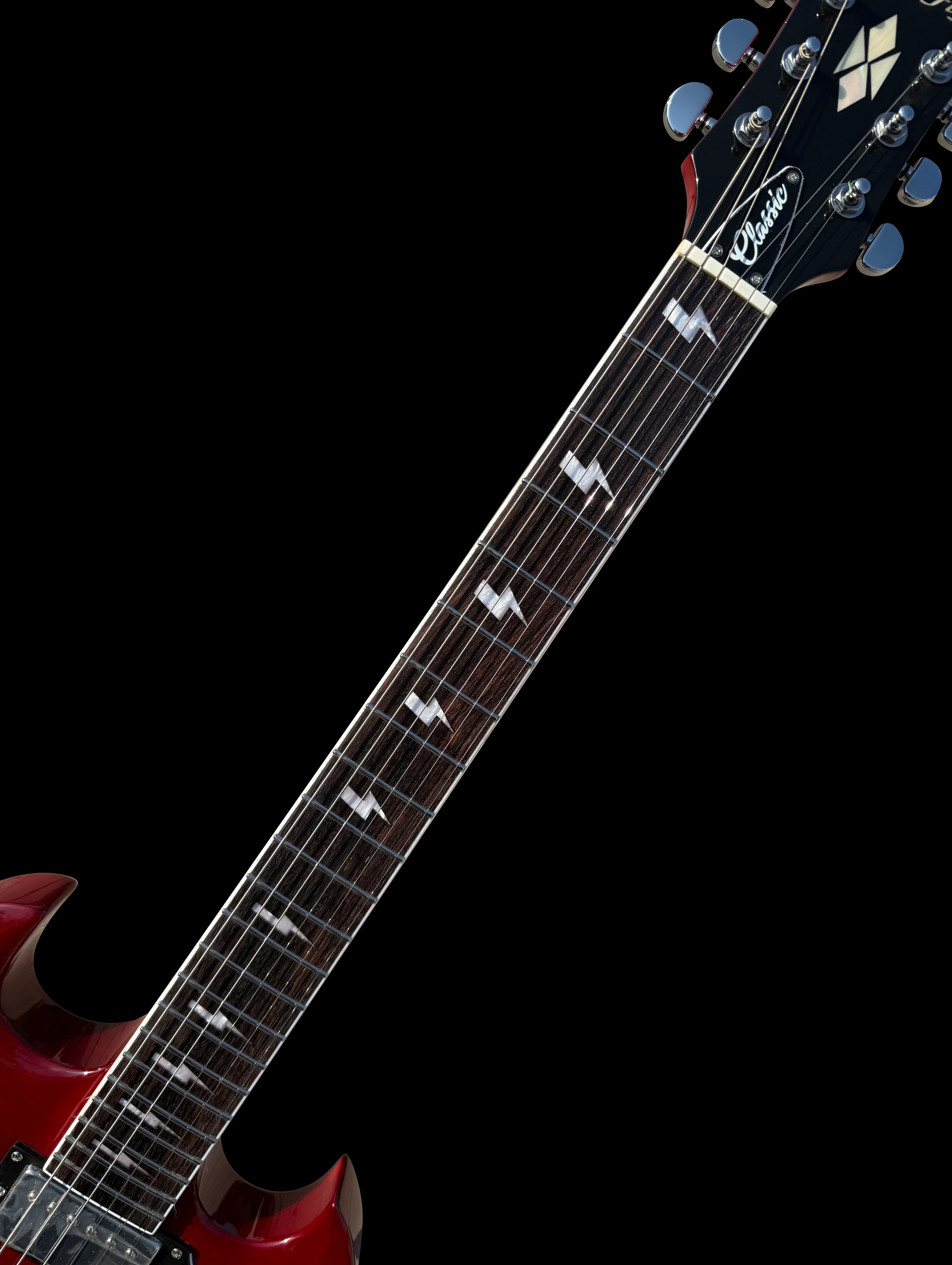 New Firefly FFLGS ELECTRIC GUITARS(Transparent Red Color) - Image 4