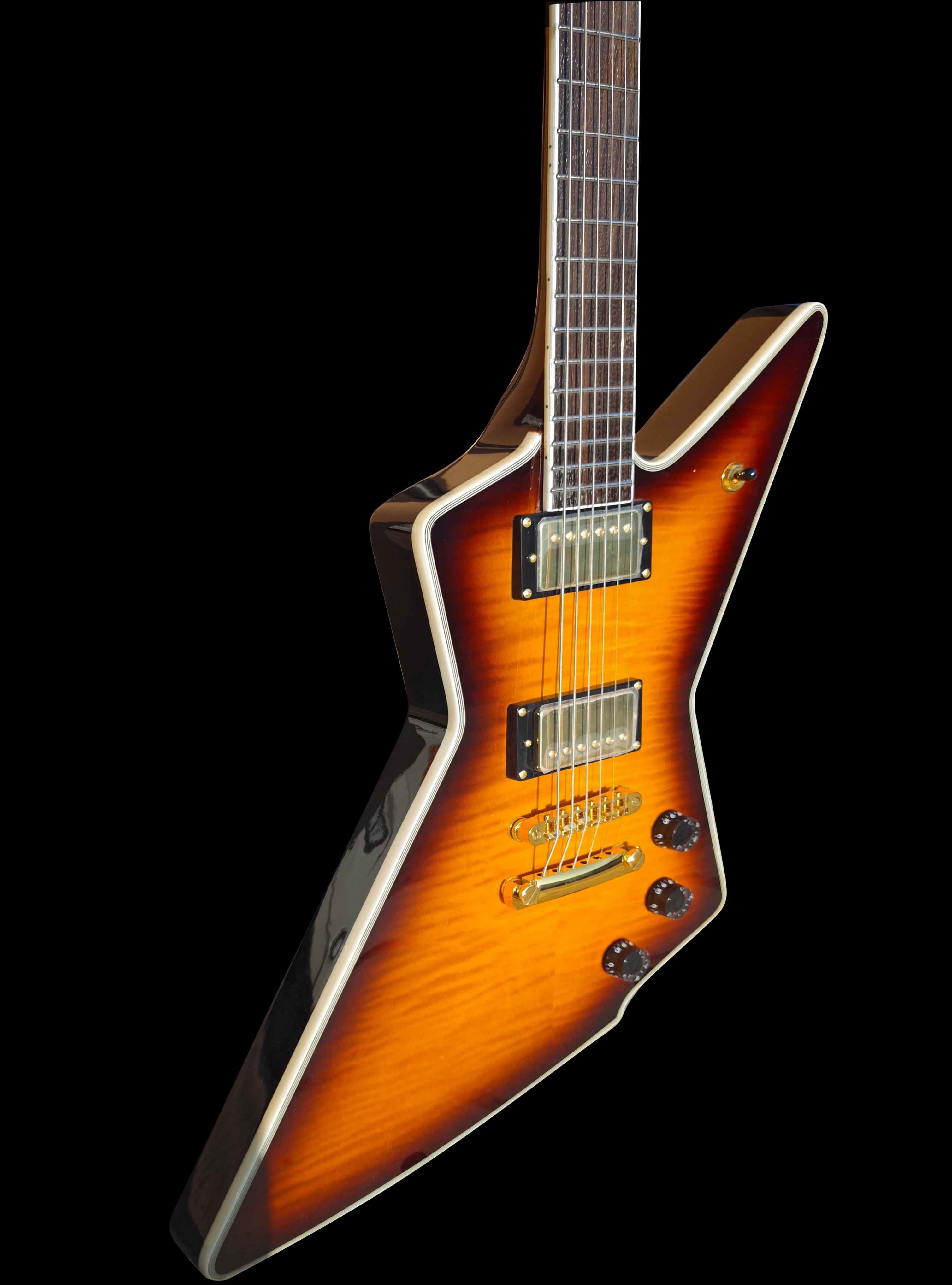 New Firefly FFLX Baritone Electric Guitar (Sunburst Color) - Image 4