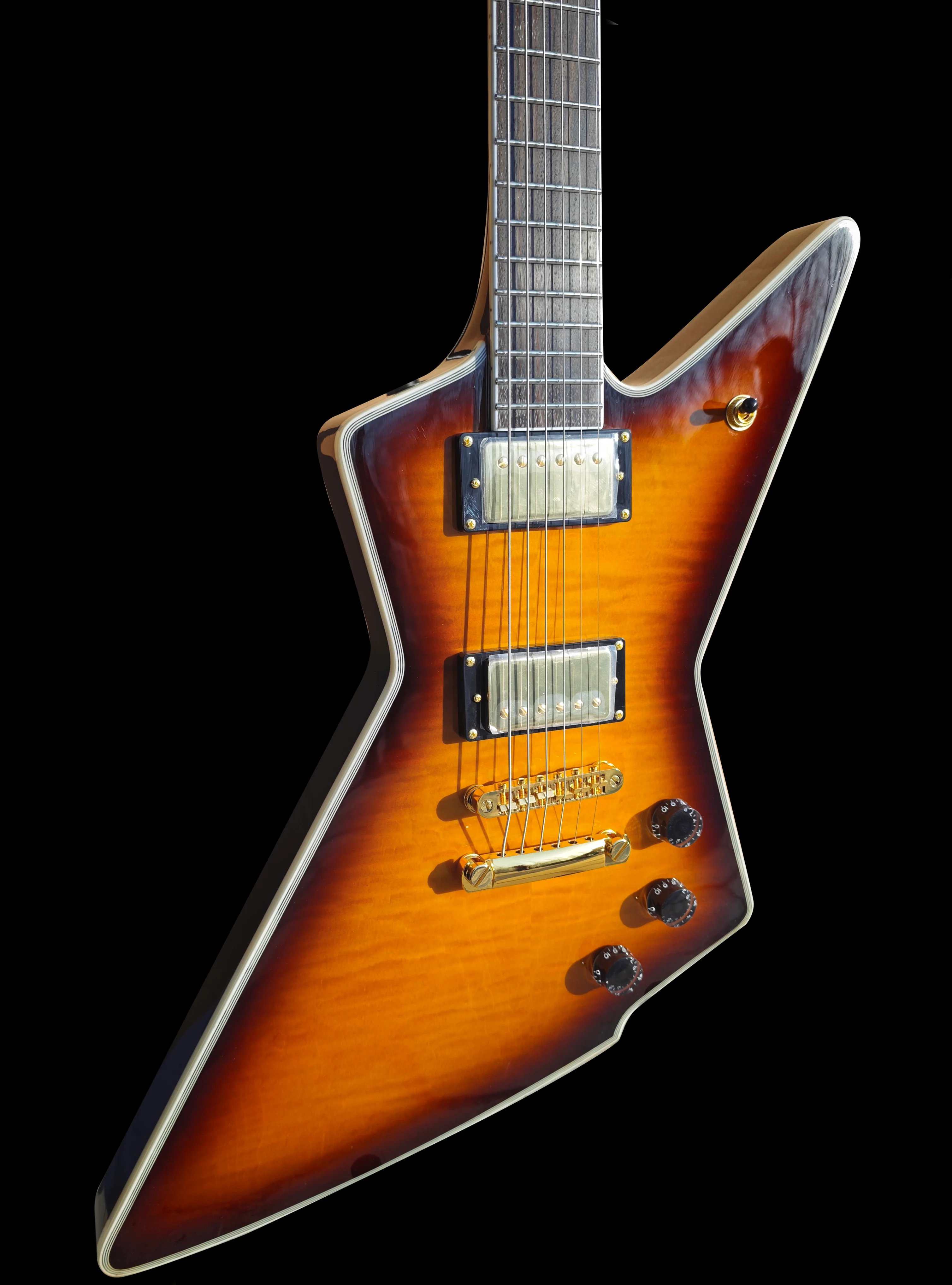 New Firefly FFLX Baritone Electric Guitar (Sunburst Color) - Image 5