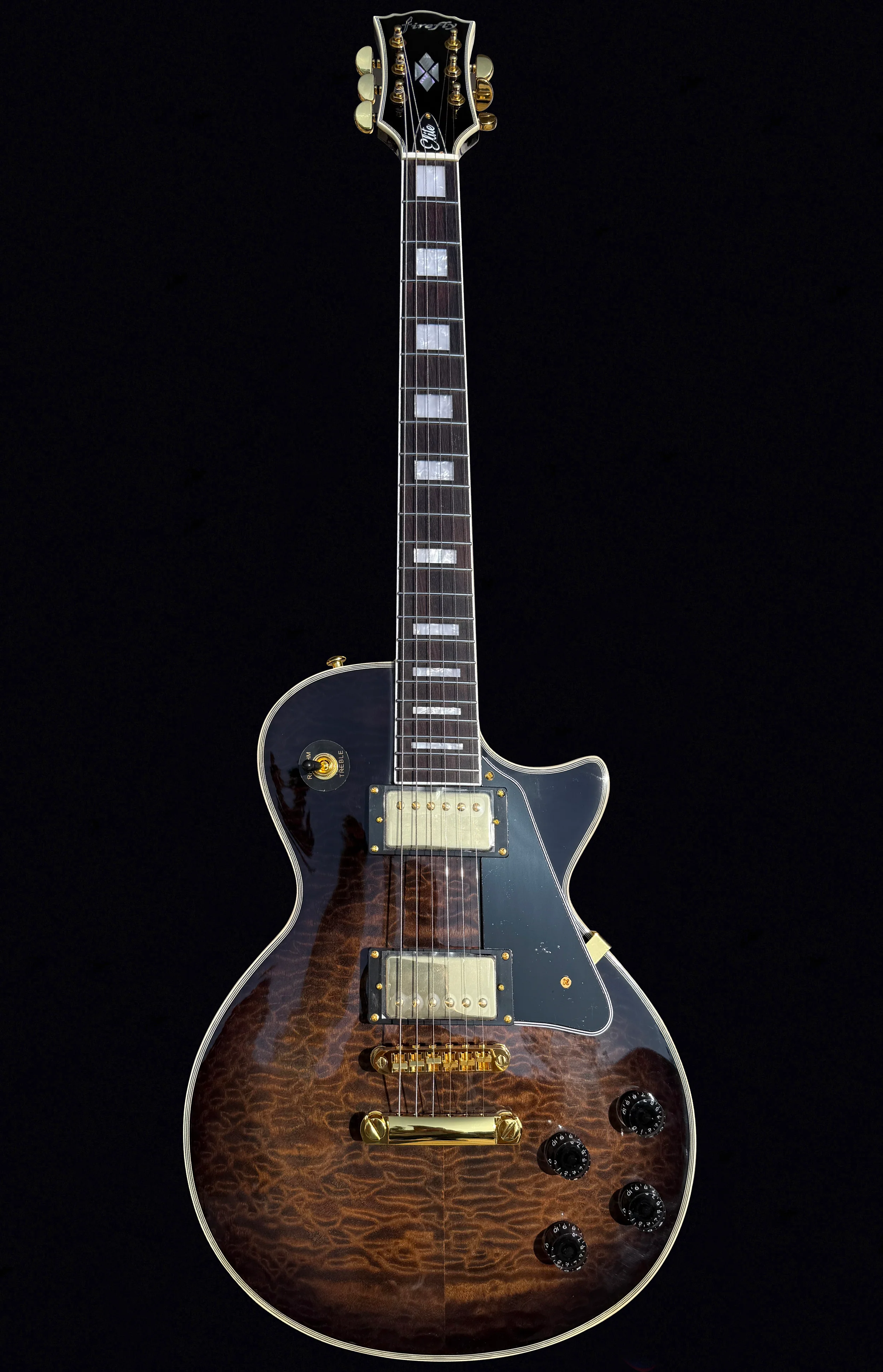 New Firefly FFSP Electric Guitar (Cobra Burst) - Image 3