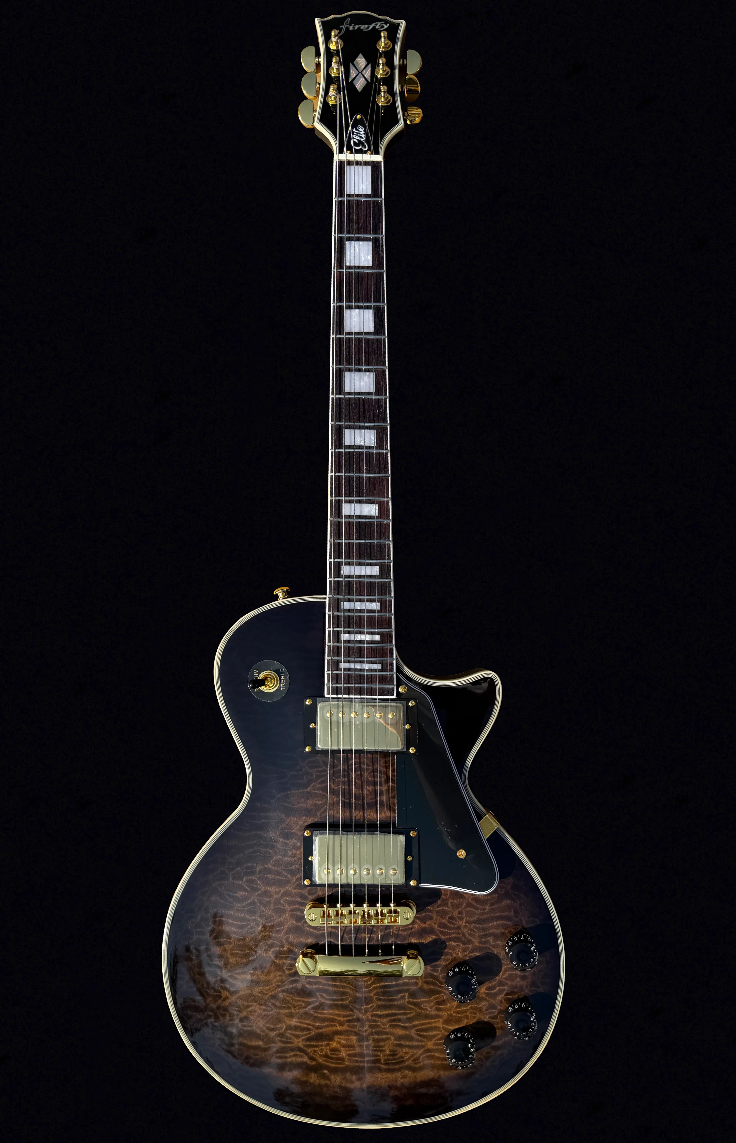 New Firefly FFSP Electric Guitar (Cobra Burst) - Image 5