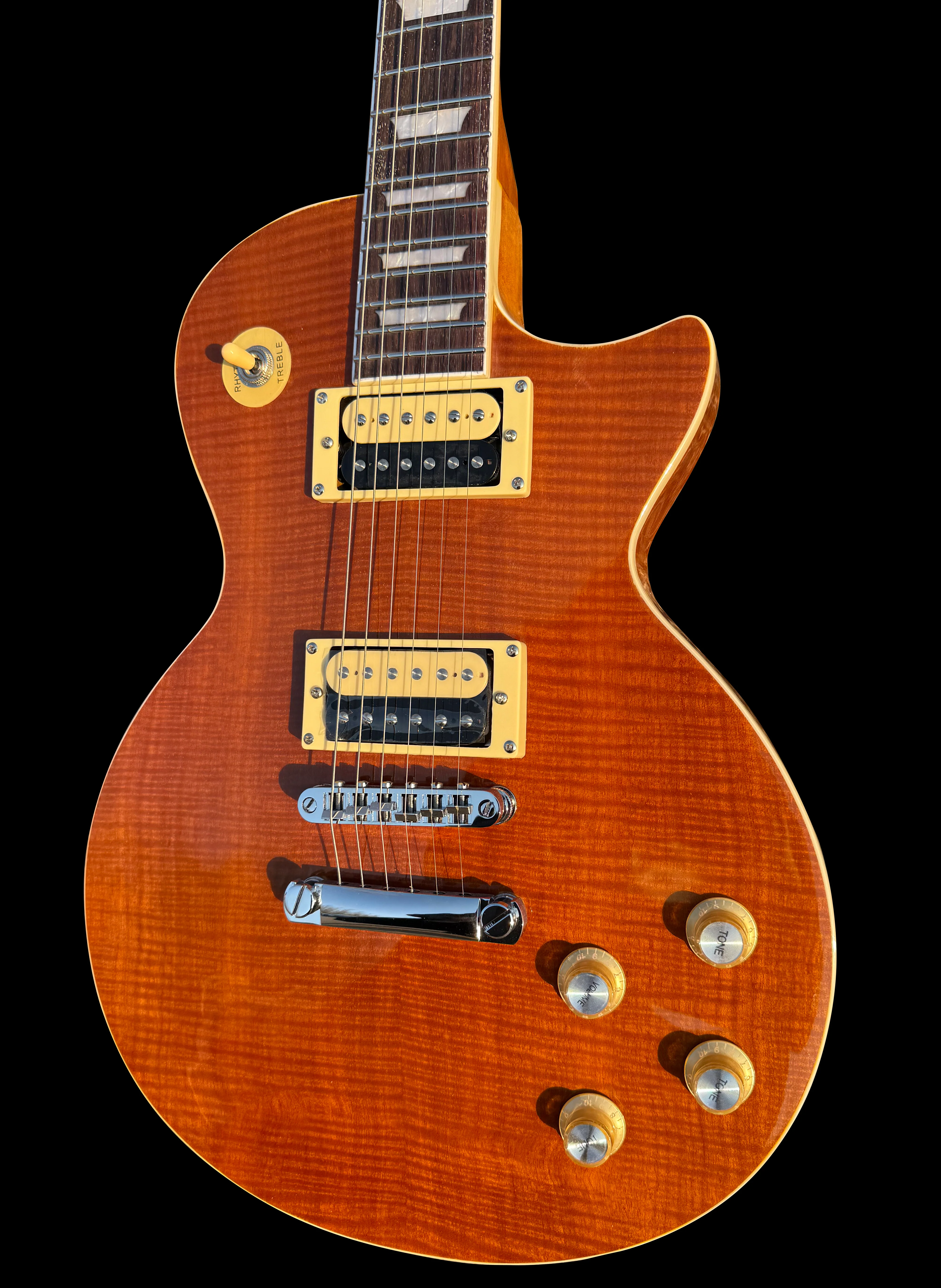 Promotion!New Firefly FFSP Electric Guitar (Transparent Orange Color) - Image 3