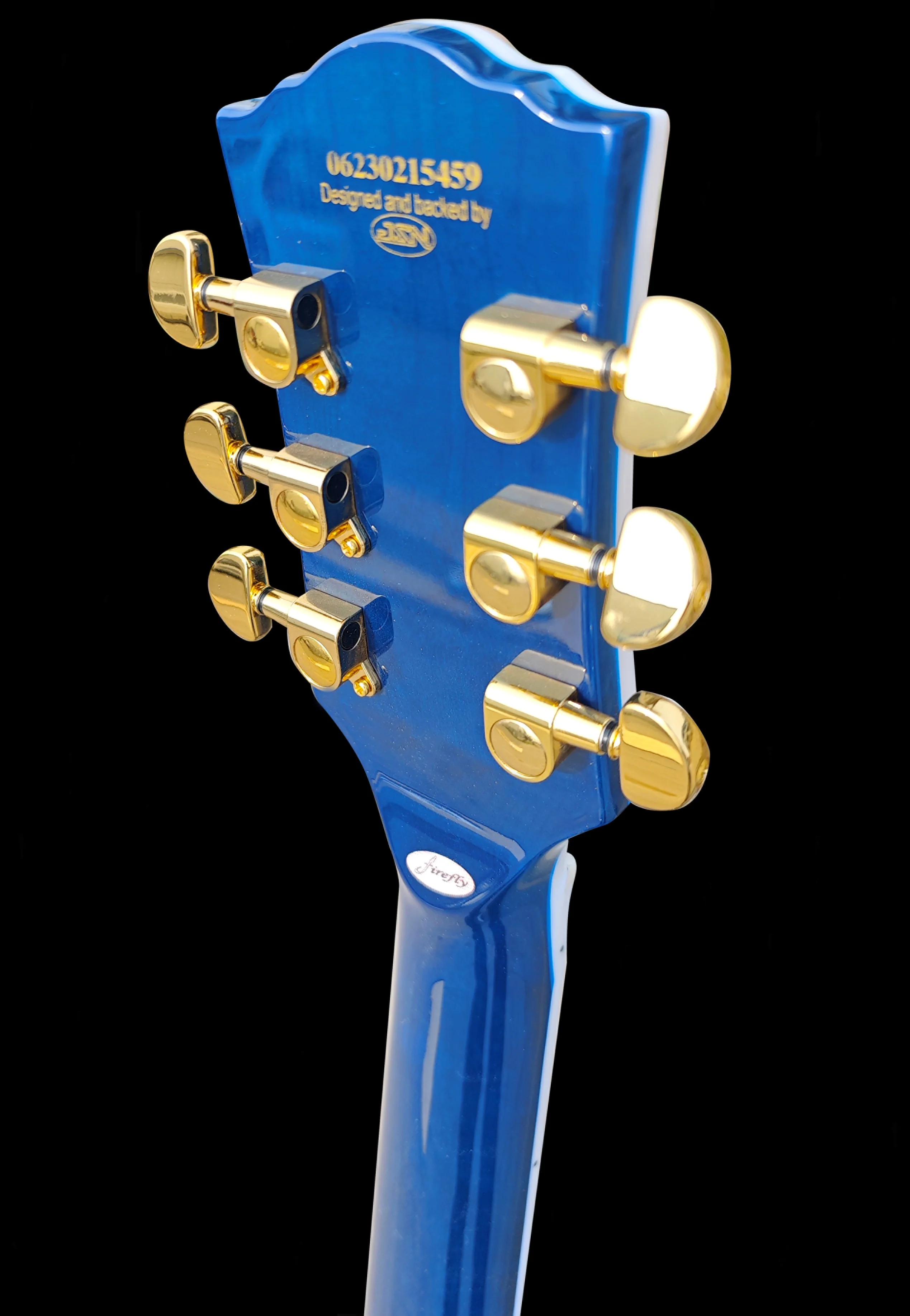 NEW Firefly FFSPS ELECTRIC GUITARS (Blue Burl Color ) - Image 5