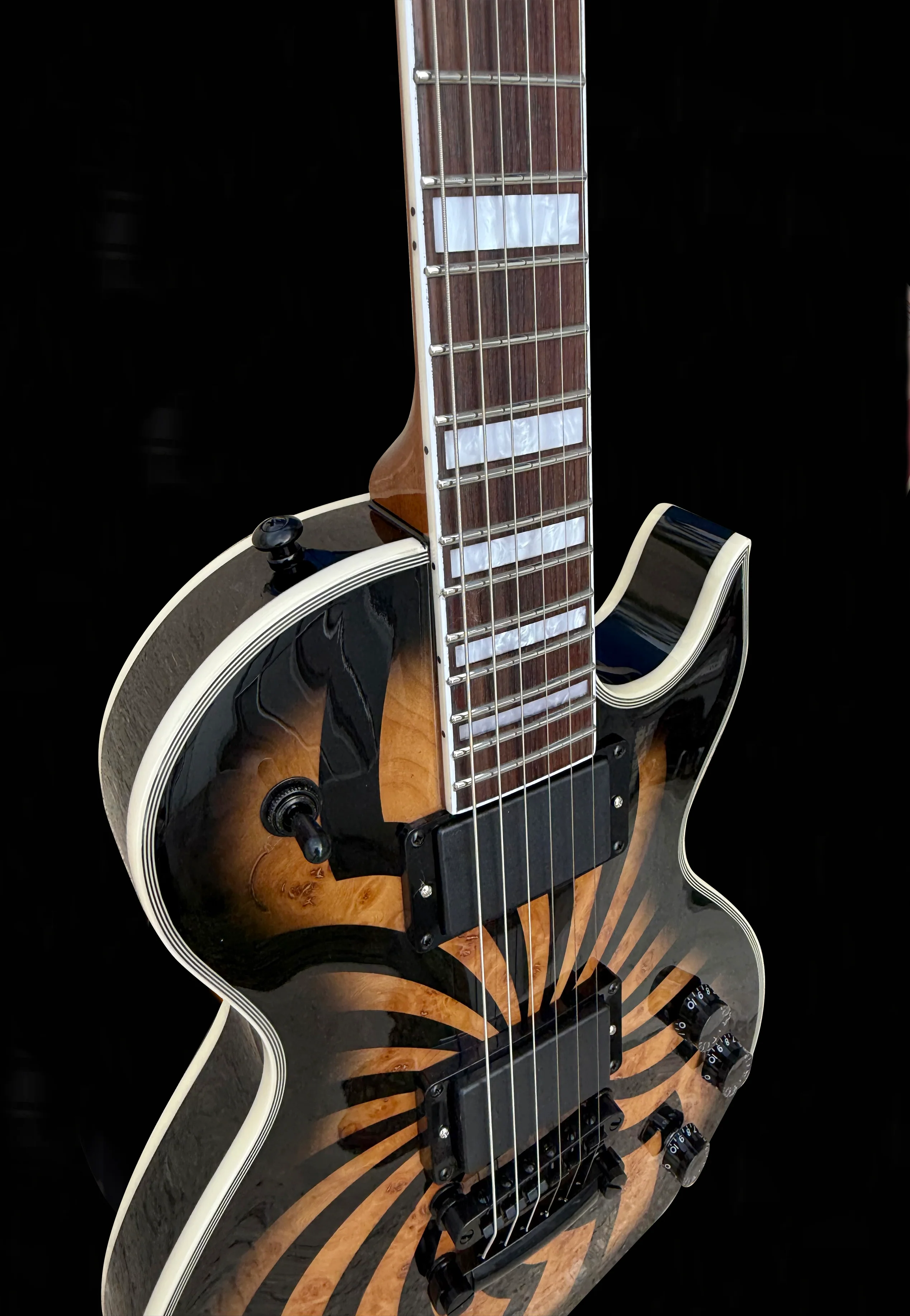 NEW Firefly FFSPS ELECTRIC GUITARS  (Brown Woden god Color ) - Image 6