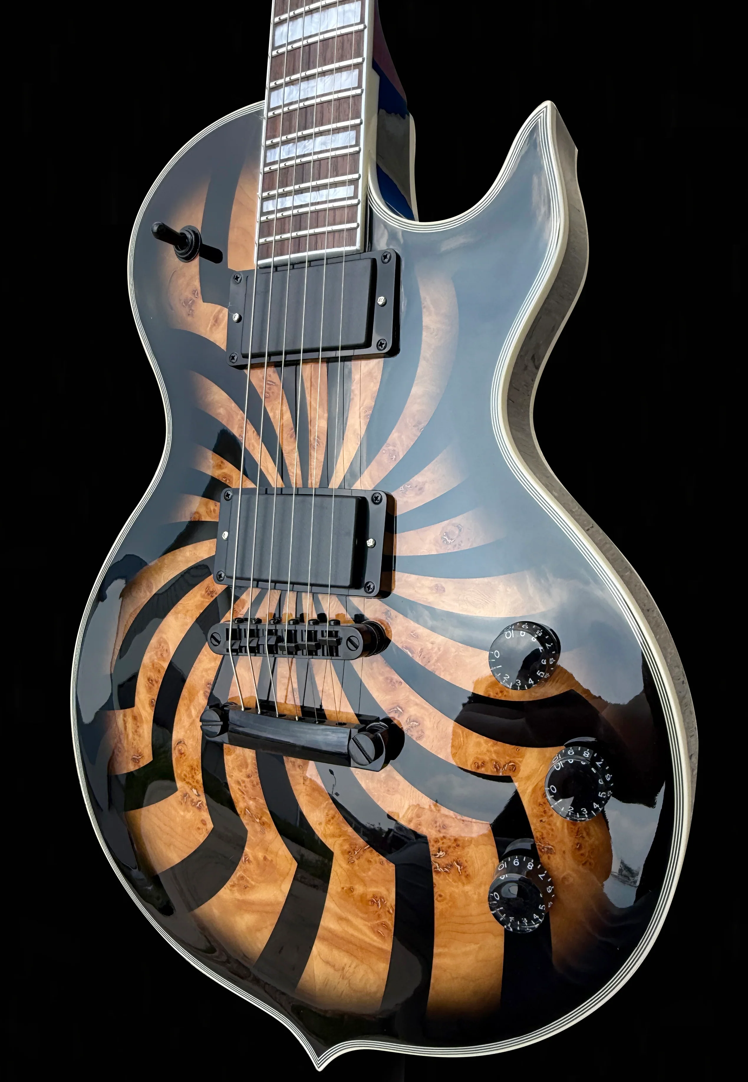 NEW Firefly FFSPS ELECTRIC GUITARS  (Brown Woden god Color ) - Image 8