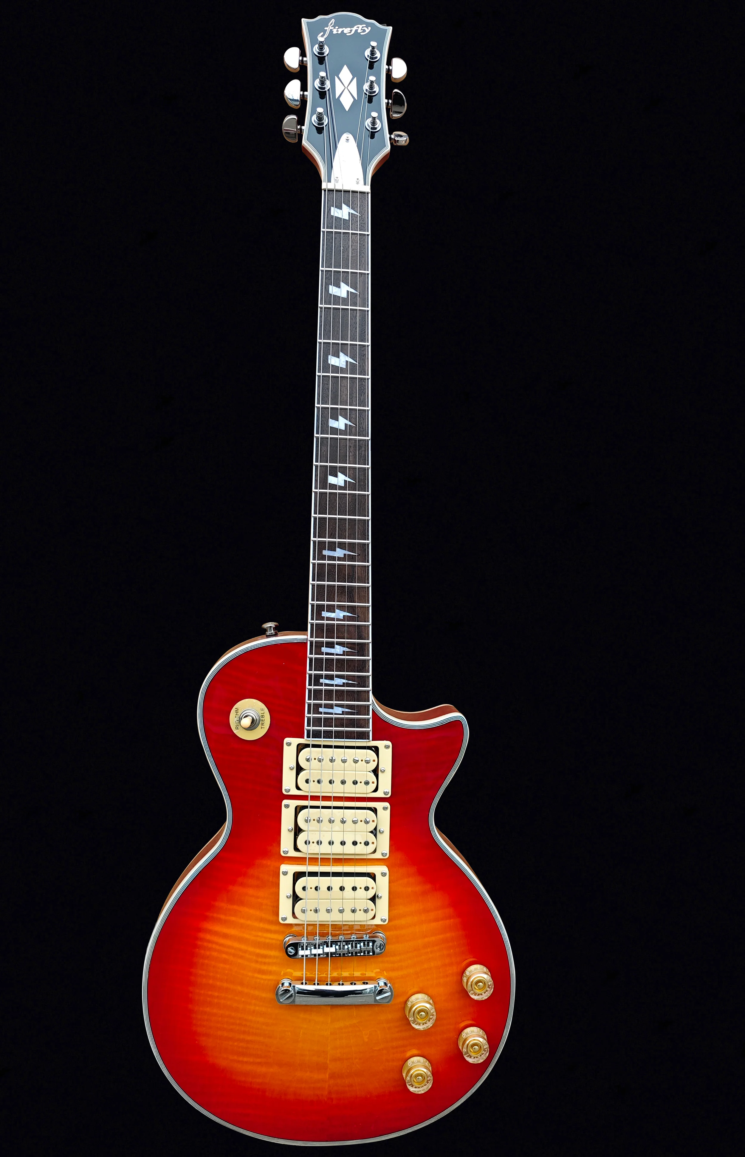 New Firefly FFSPS 3Pickups Electric Guitars (Sunburst Color ) - Image 2