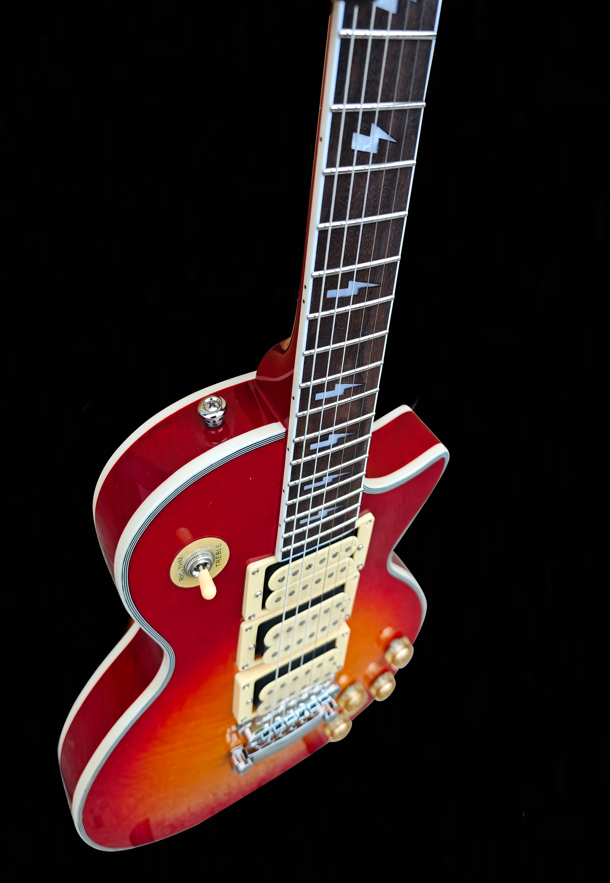New Firefly FFSPS 3Pickups Electric Guitars (Sunburst Color ) - Image 4