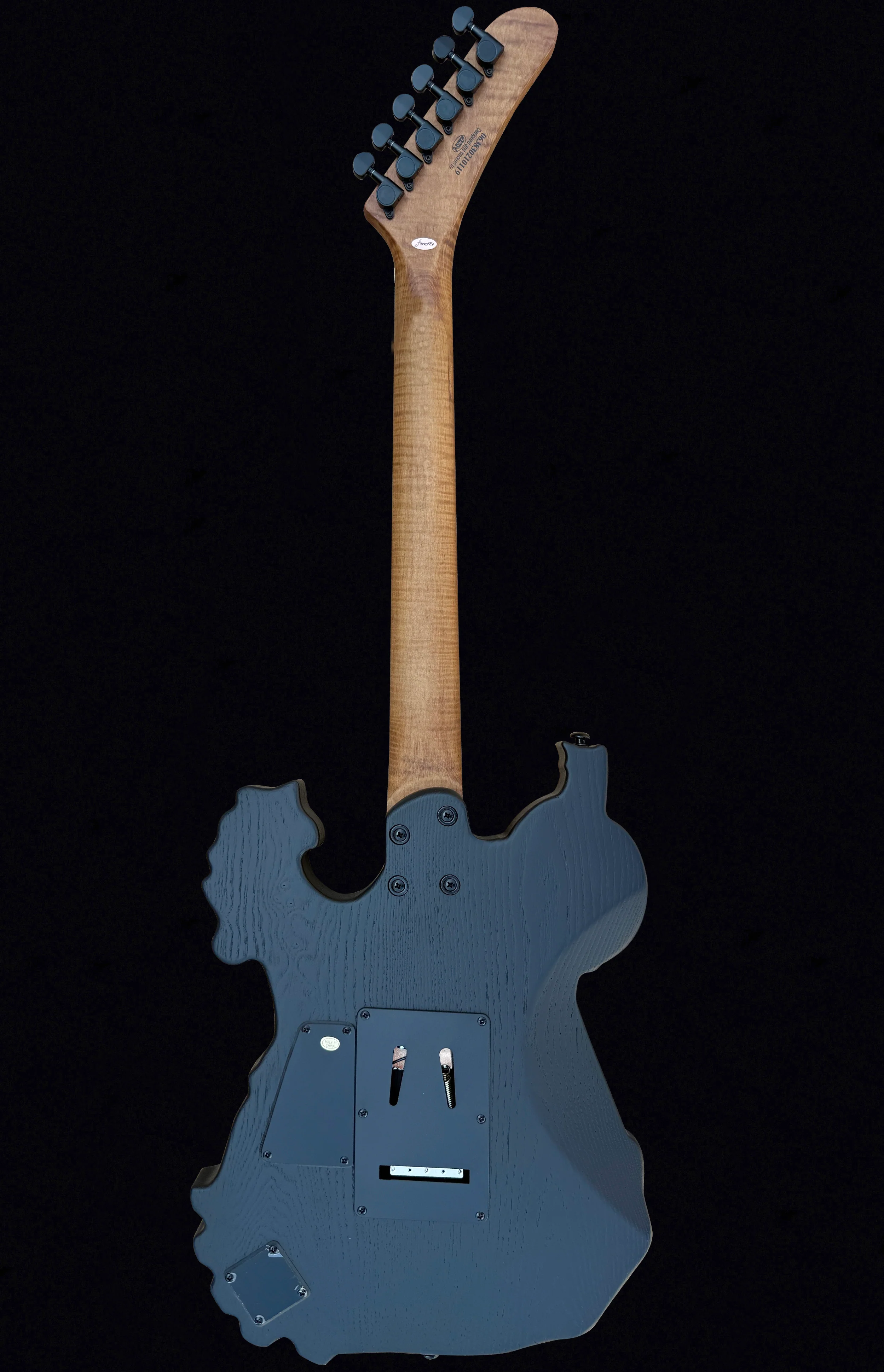 New Firefly Bone Shredder Classic Model Electric Guitar (Matte Black Color) - Image 7