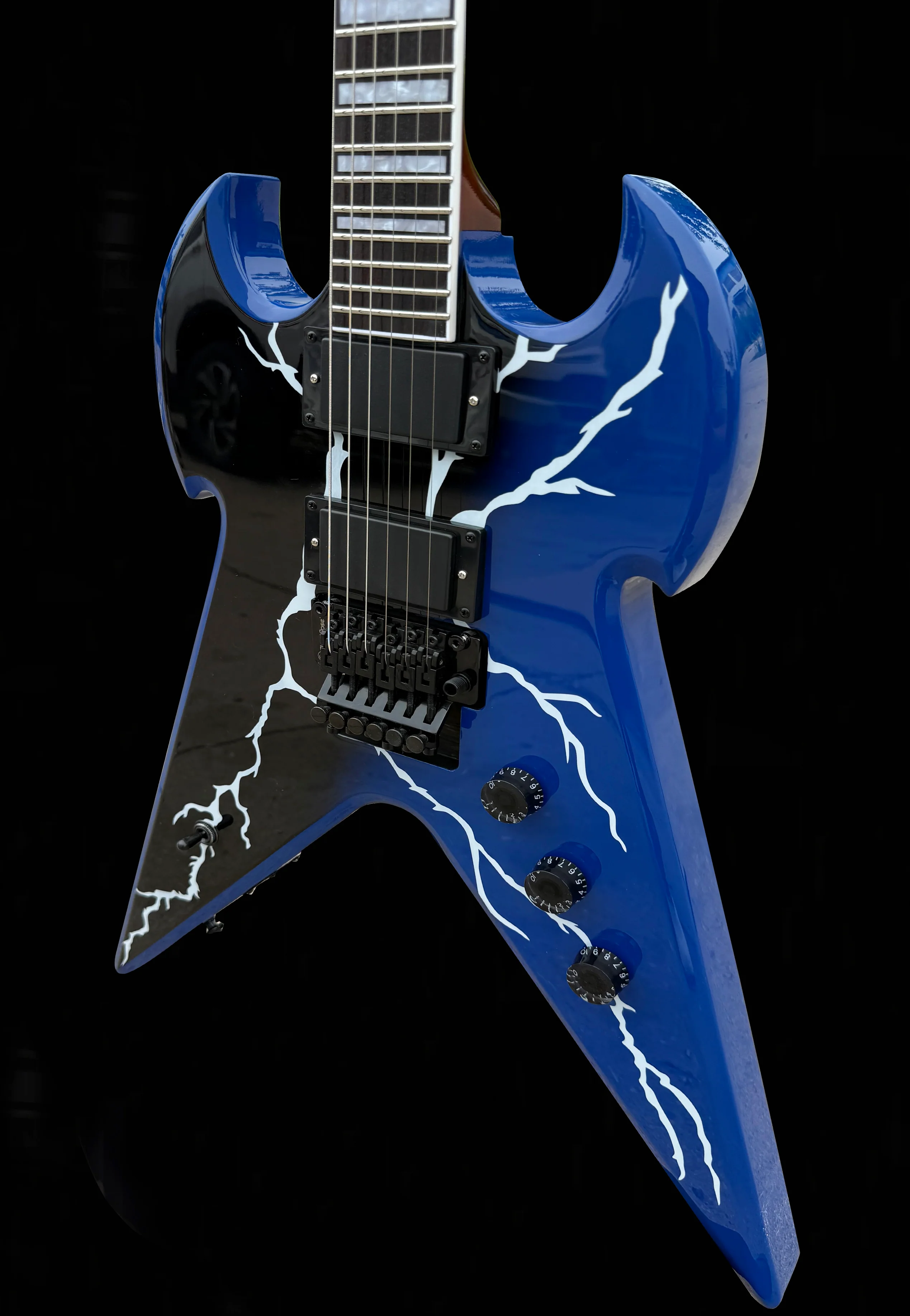 New Firefly FFZVX Electric Guitar (Blue Color) - Image 6