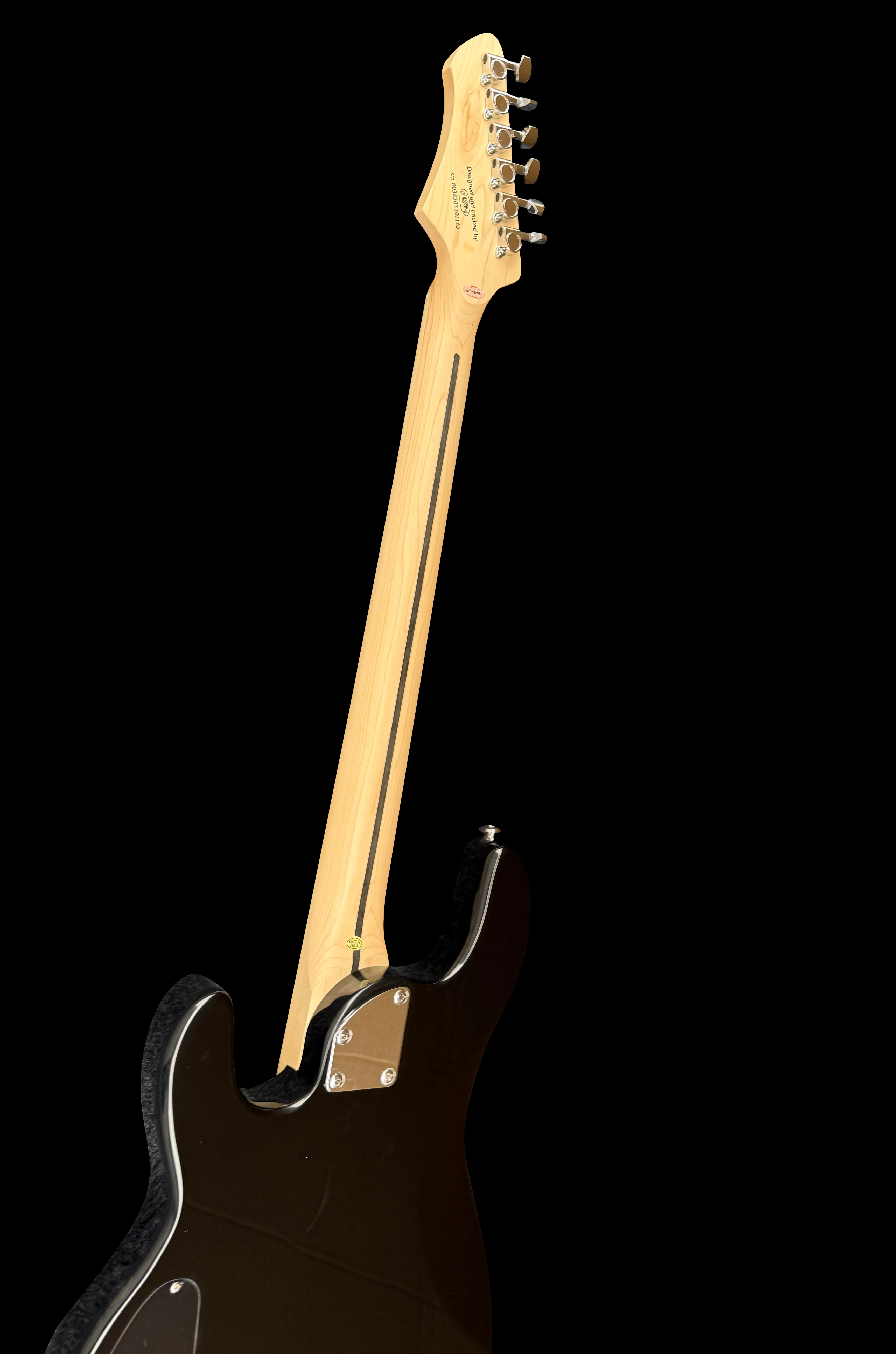 New Firefly OL Baritone Electric Guitar (Black Color) - Image 5
