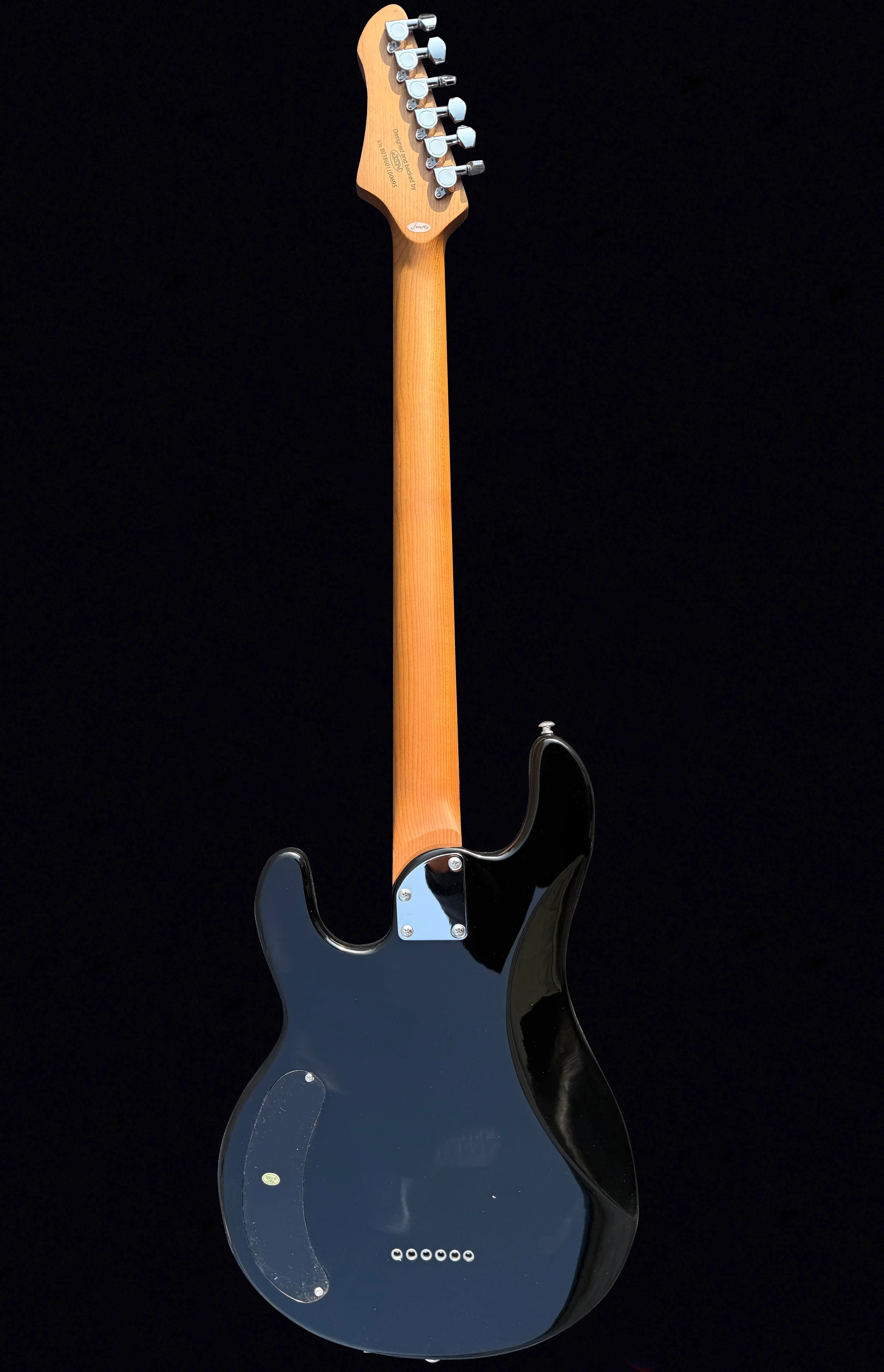 New Firefly OL Baritone Electric Guitar (Black Color) - Image 8