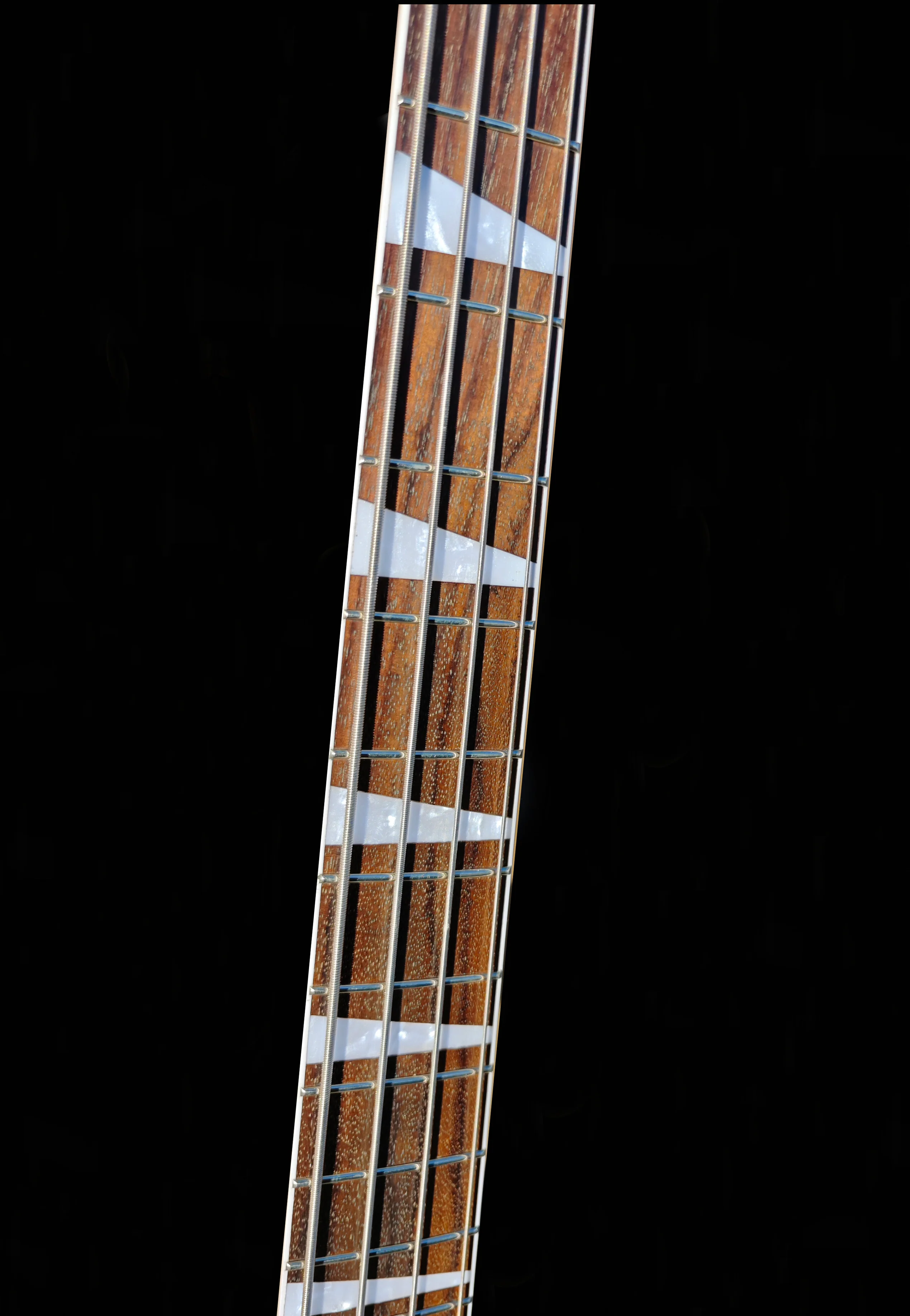 New Firefly RE Bass Electric Guitar (Transparent Red Burst Color) - Image 3