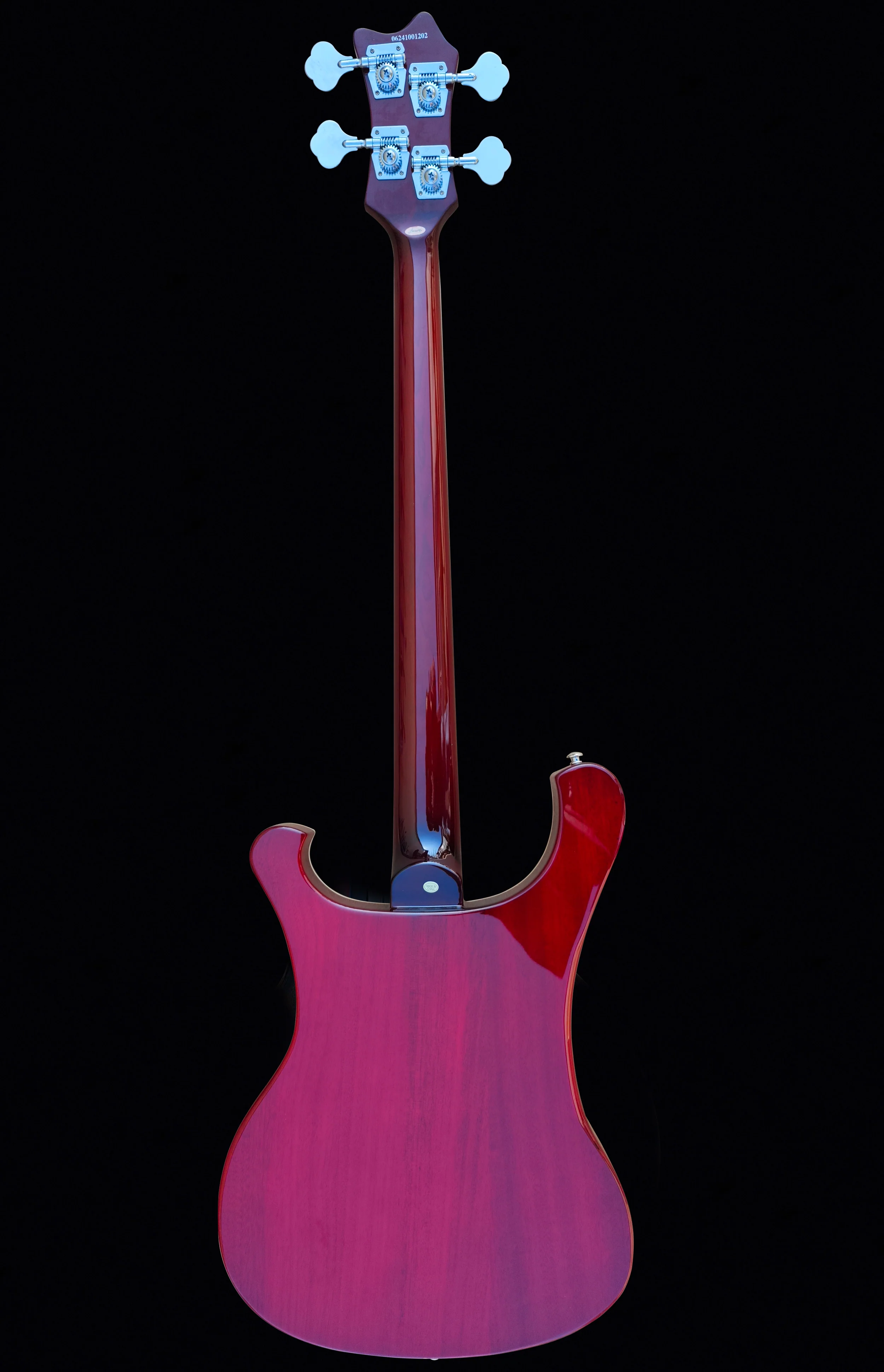 New Firefly RE Bass Electric Guitar (Transparent Red Burst Color) - Image 5