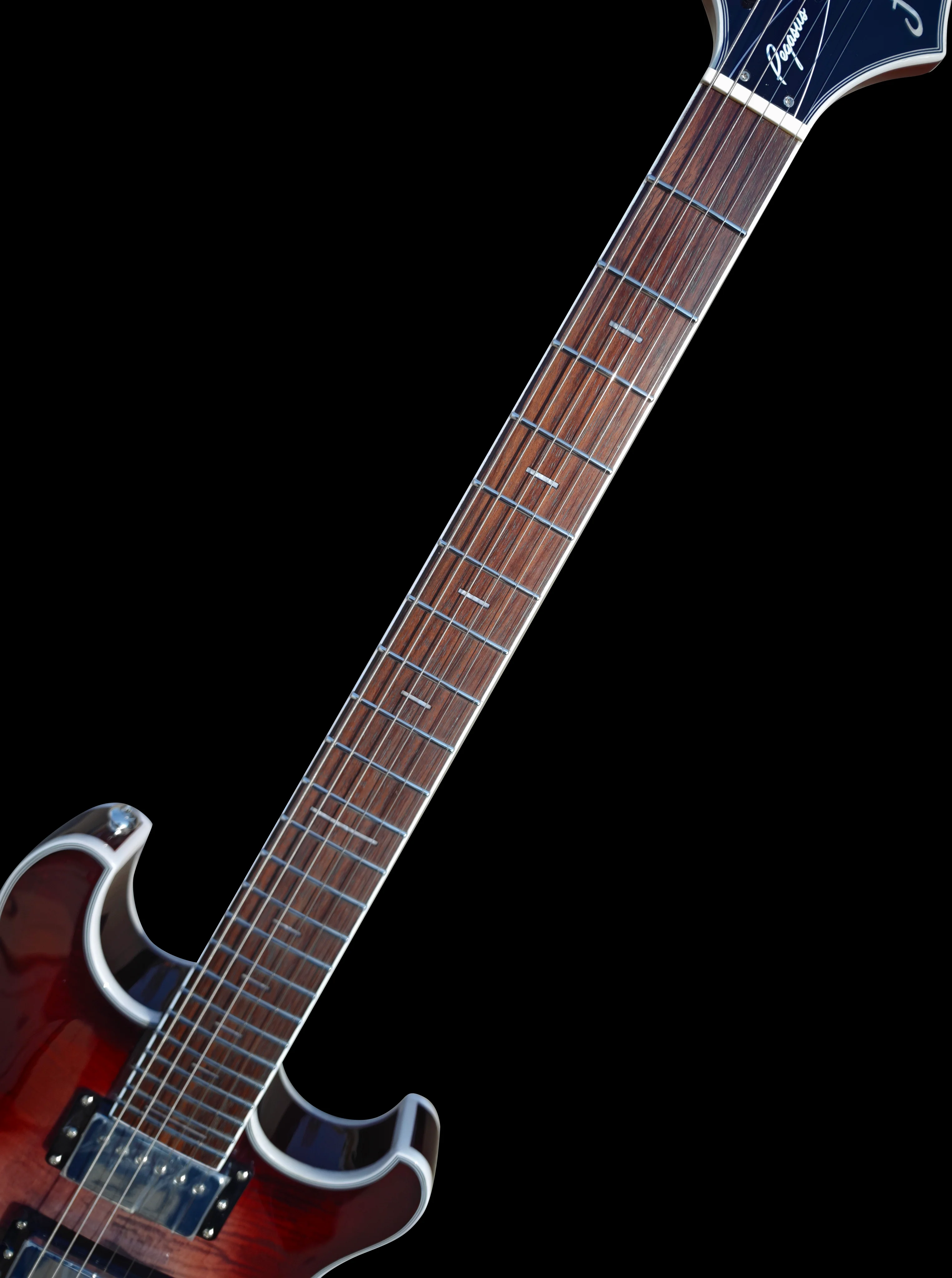 NEW Pegasus Maple Top ELECTRIC GUITARS (Brown Burst Color) - Image 4
