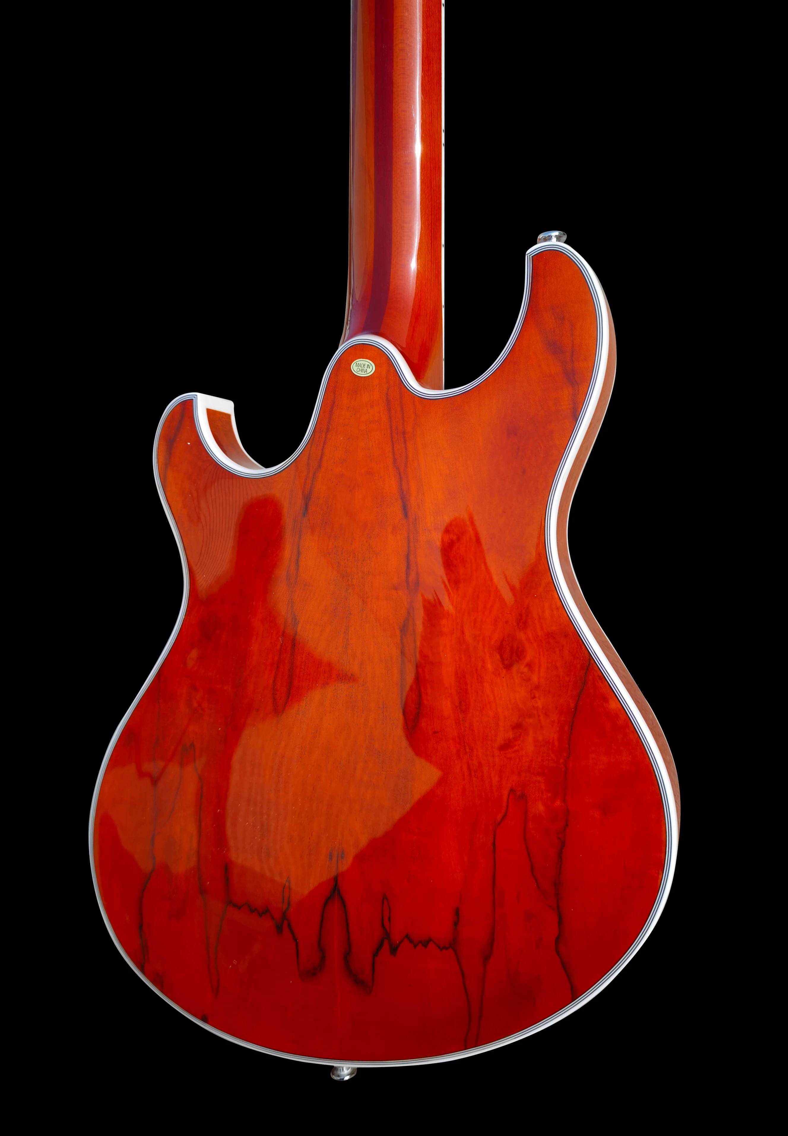 NEW Pegasus Spalted Maple Electric Guitar (Transparent Brown Color) - Image 4